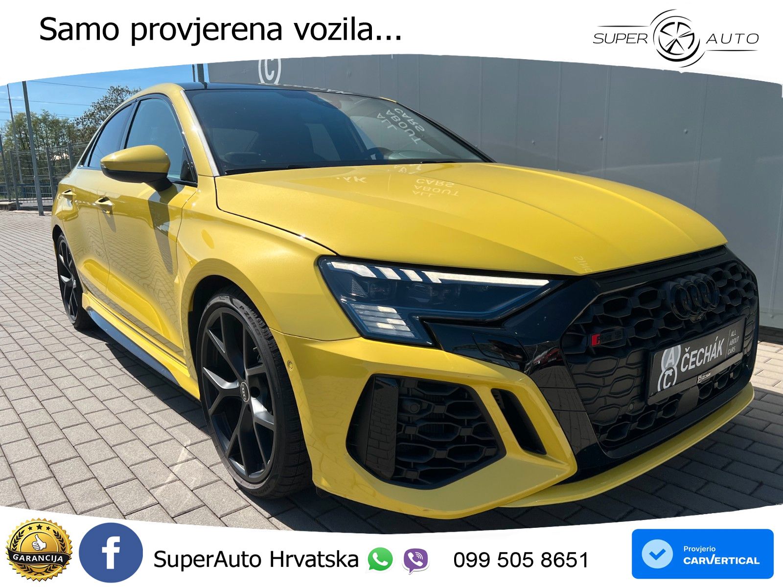 Audi RS3 Sedan 2.5 TFSI (400 KS) quattro S tronic