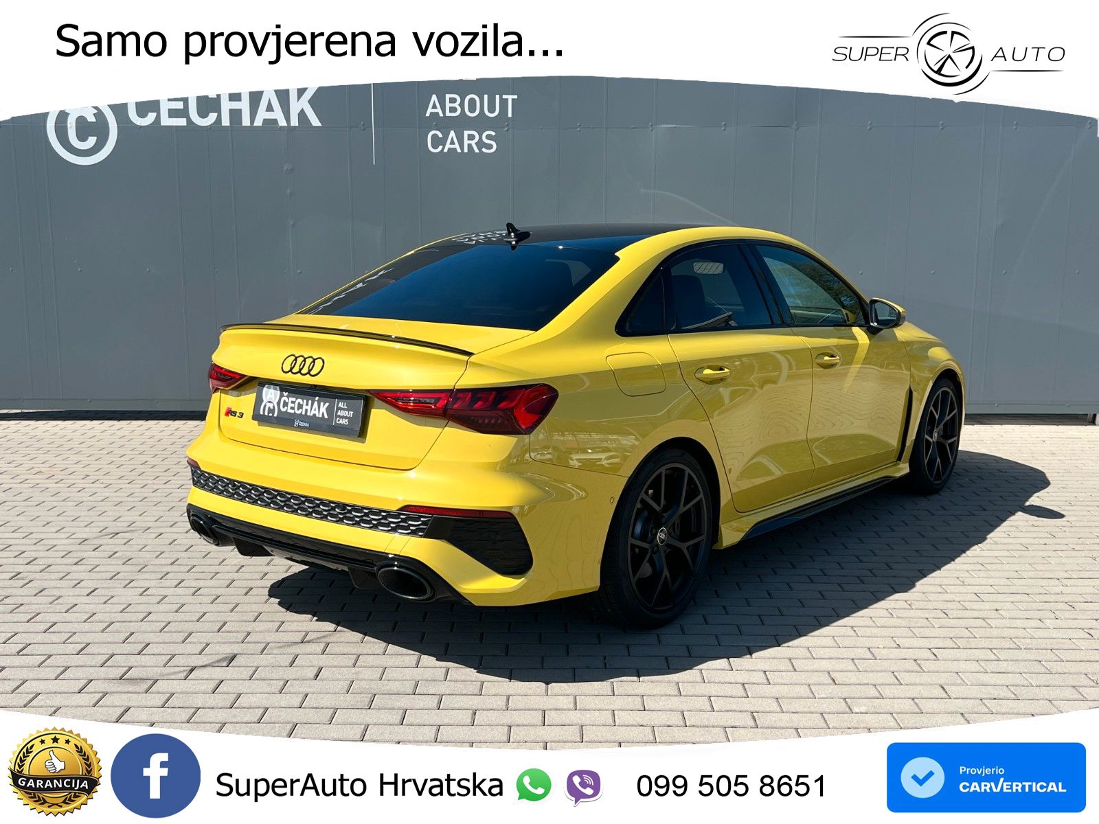 Audi RS3 Sedan 2.5 TFSI (400 KS) quattro S tronic