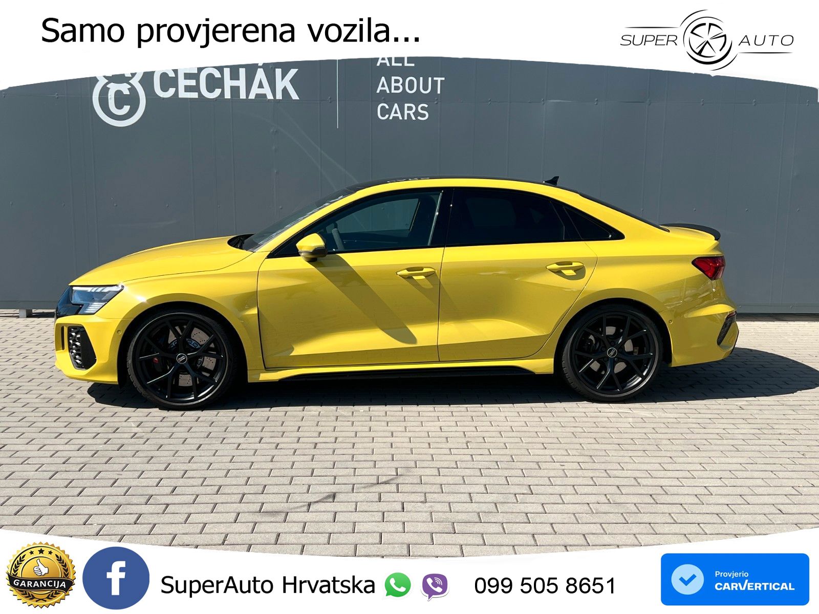 Audi RS3 Sedan 2.5 TFSI (400 KS) quattro S tronic
