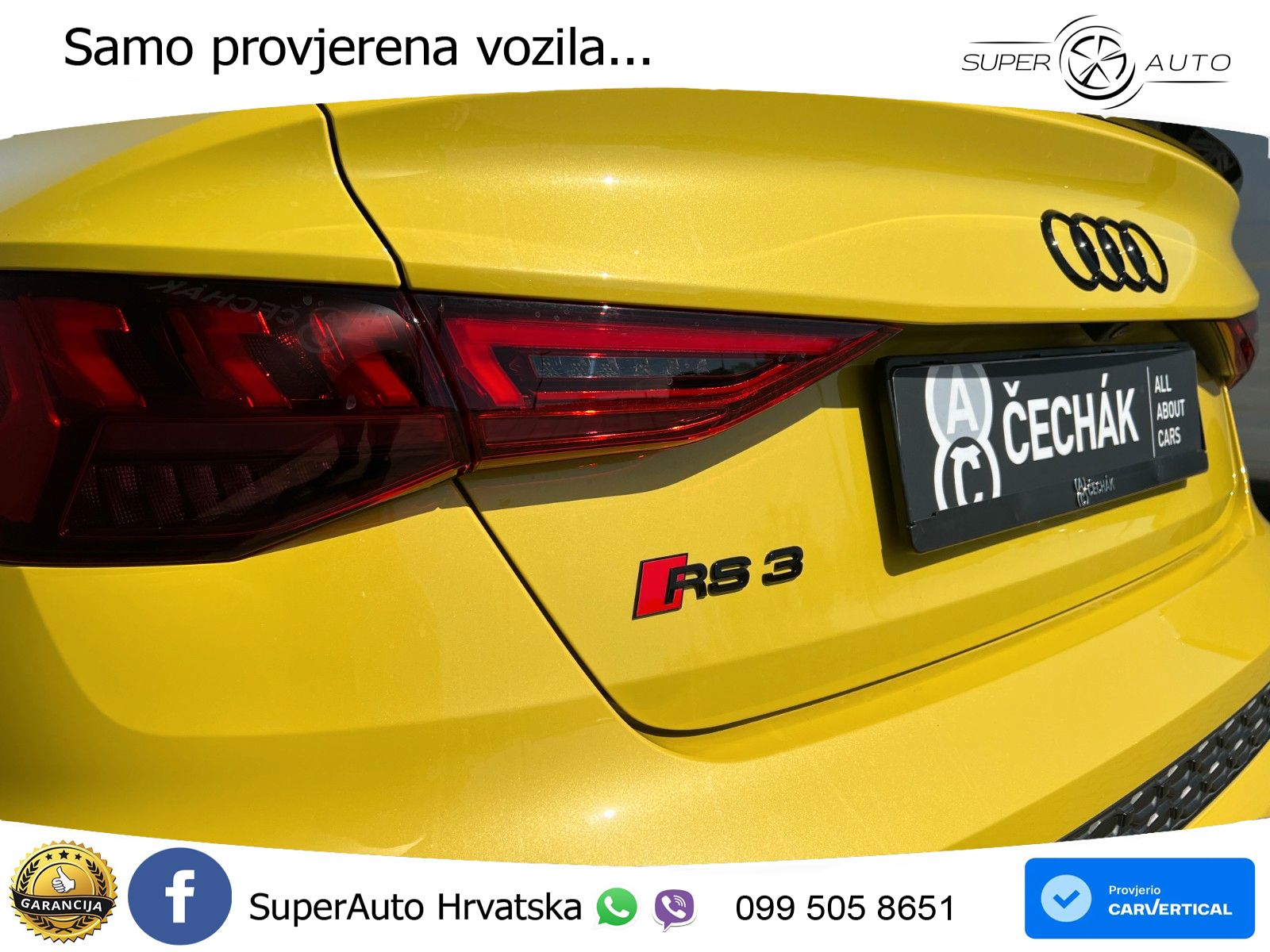 Audi RS3 Sedan 2.5 TFSI (400 KS) quattro S tronic
