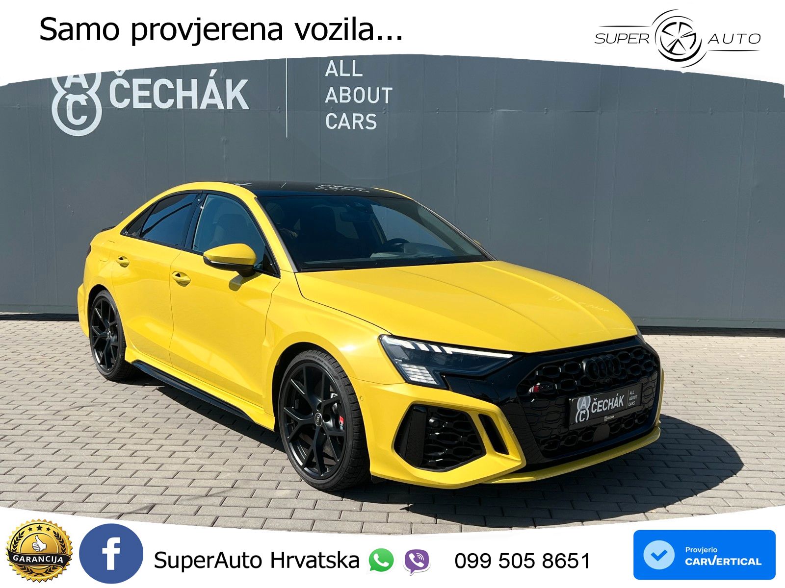 Audi RS3 Sedan 2.5 TFSI (400 KS) quattro S tronic