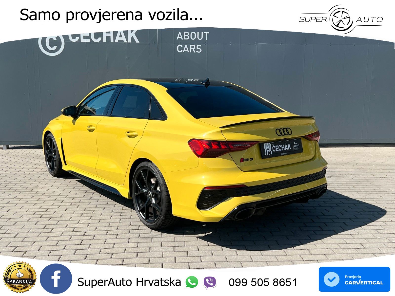 Audi RS3 Sedan 2.5 TFSI (400 KS) quattro S tronic