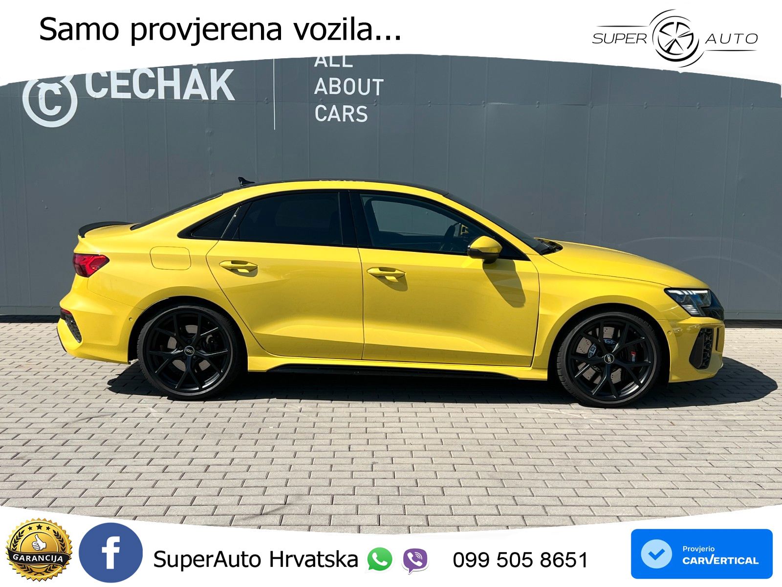 Audi RS3 Sedan 2.5 TFSI (400 KS) quattro S tronic