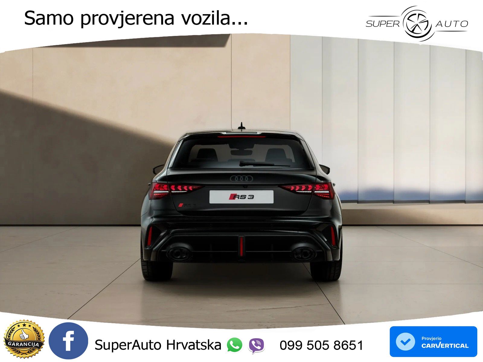 Audi RS3 Sedan 2.5 TFSI (400 KS) quattro S tronic LED+GR SJED+ACC