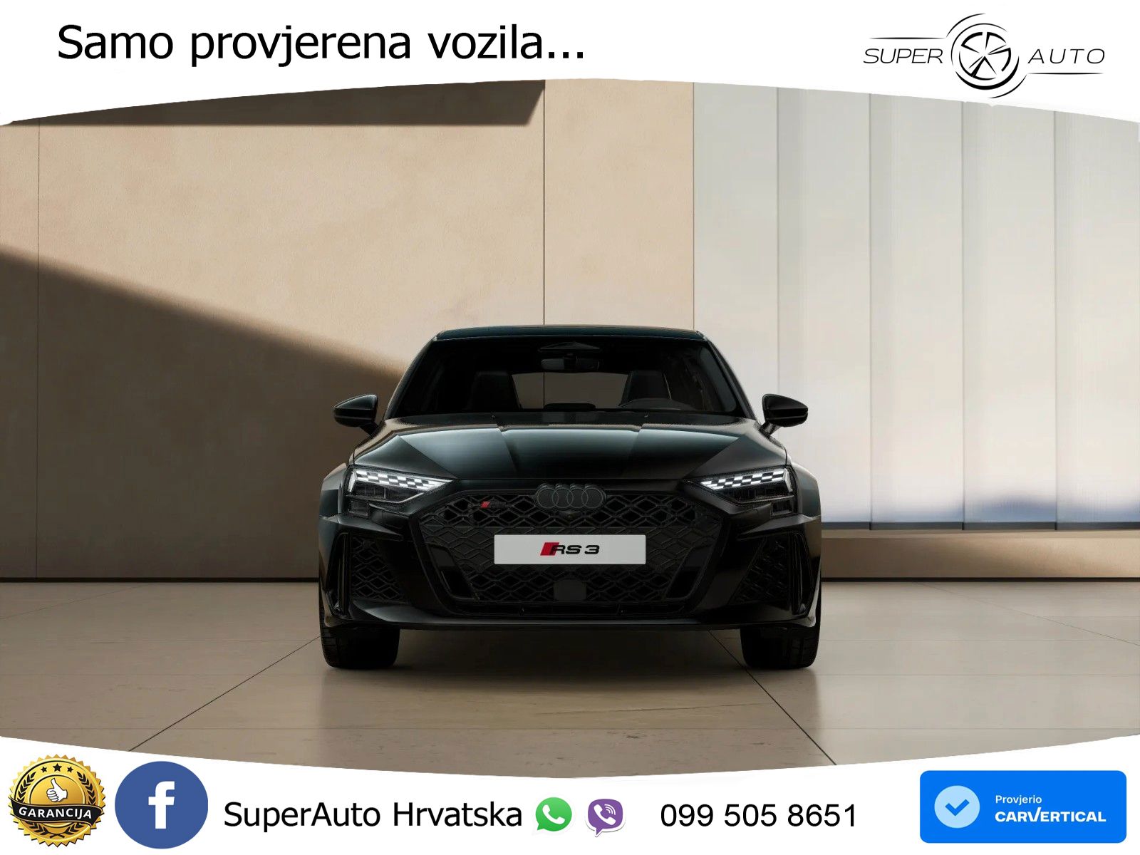 Audi RS3 Sedan 2.5 TFSI (400 KS) quattro S tronic LED+GR SJED+ACC