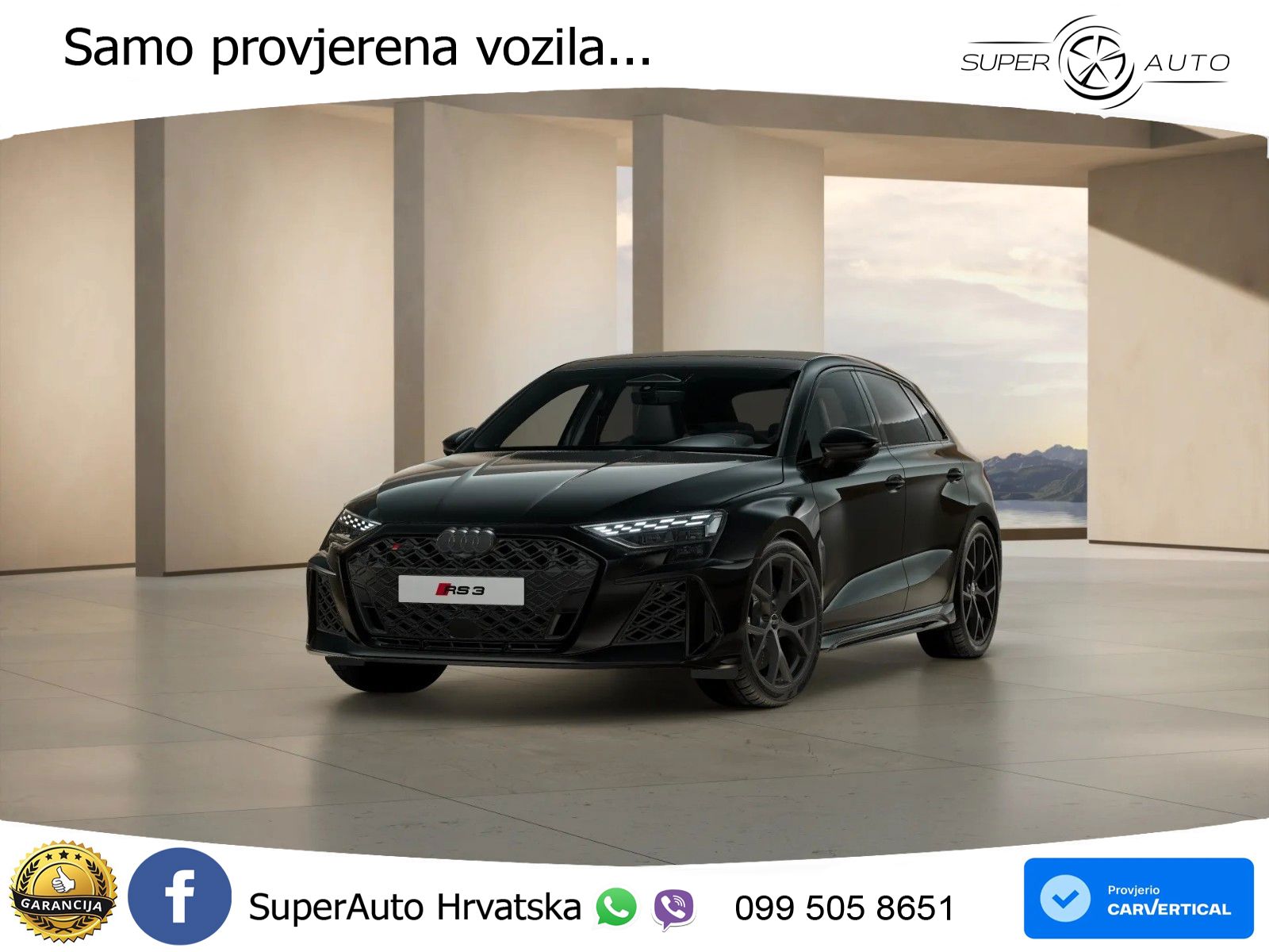 Audi RS3 Sedan 2.5 TFSI (400 KS) quattro S tronic LED+GR SJED+ACC
