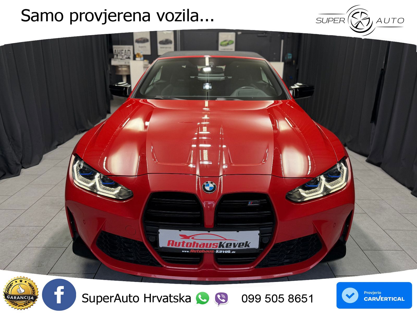 BMW M4 Convertible Competition 3.0 (510 KS) xDrive Steptronic