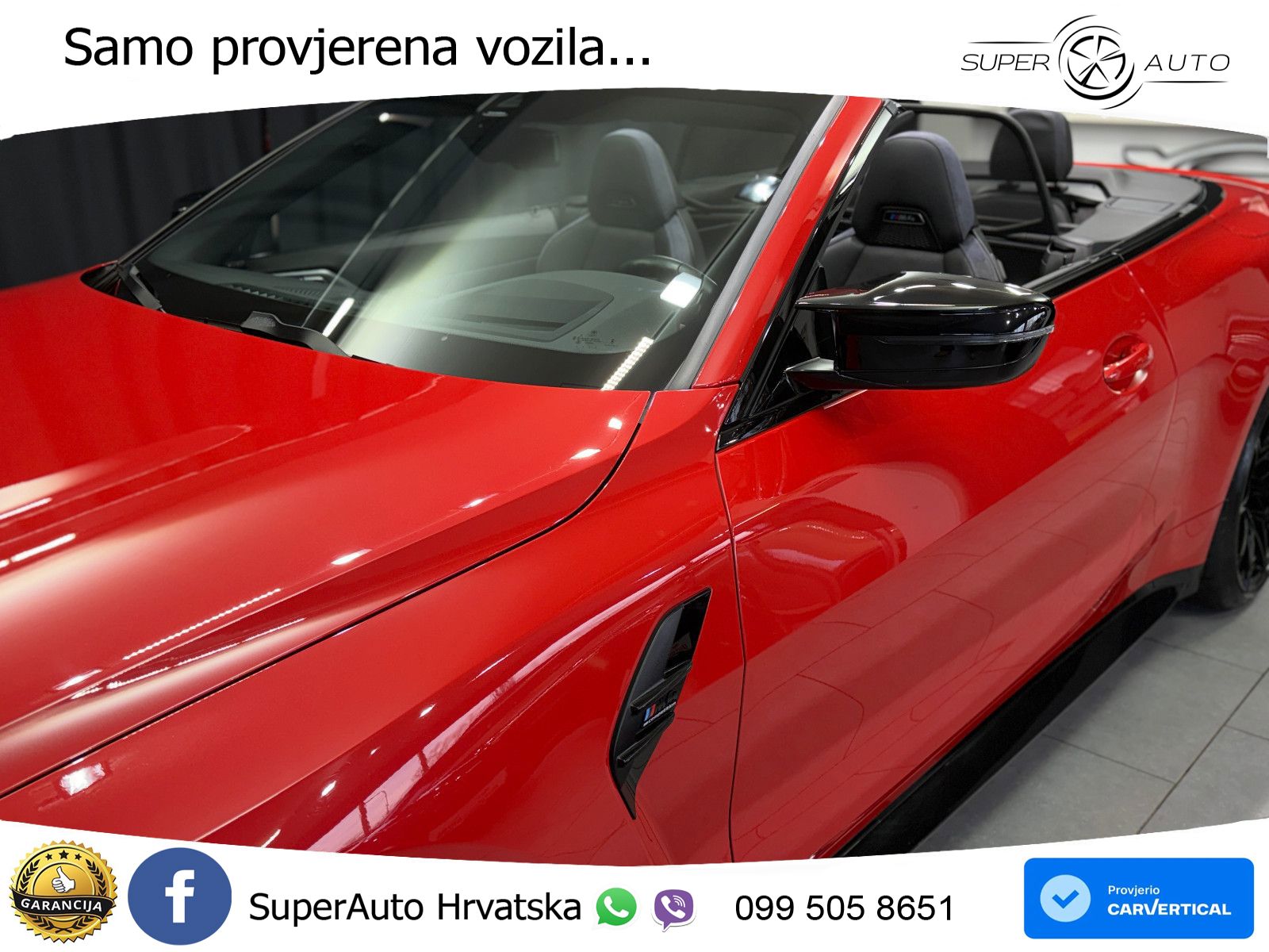 BMW M4 Convertible Competition 3.0 (510 KS) xDrive Steptronic