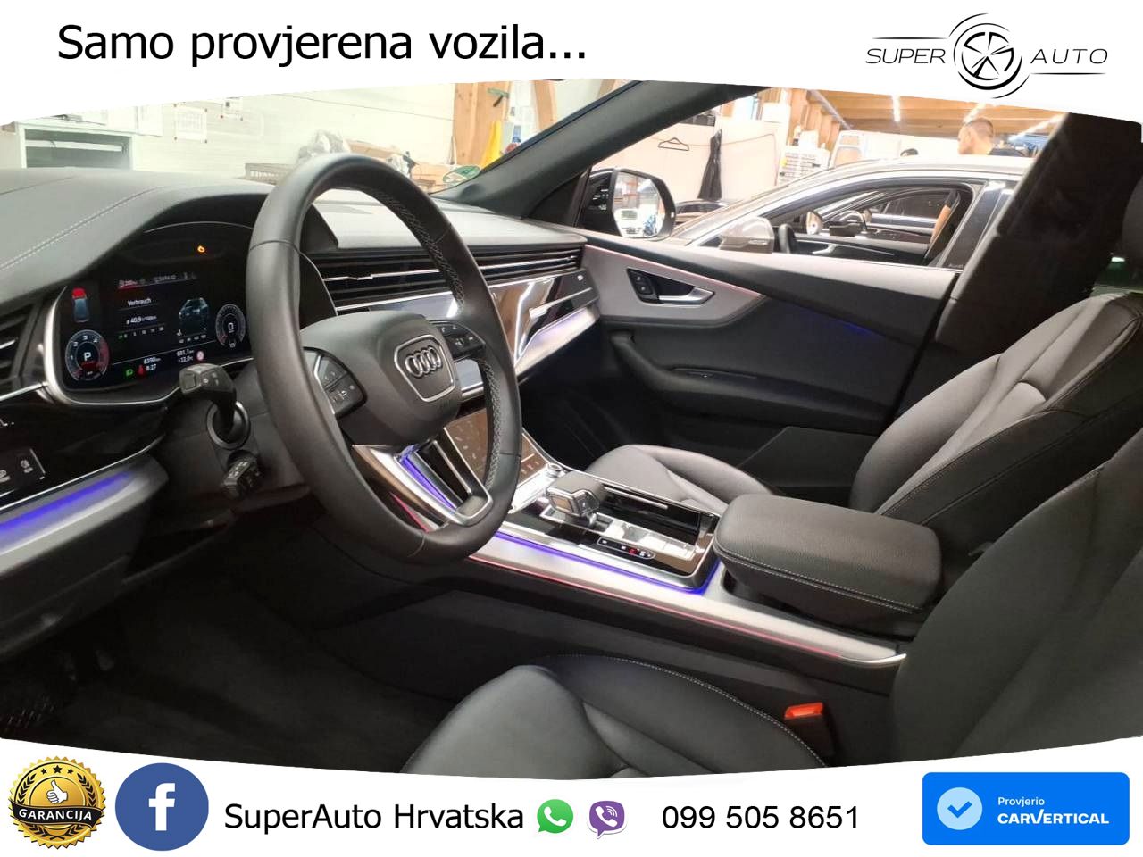 Audi Q8 50 TDI V6 (286 KS) quattro Tiptronic