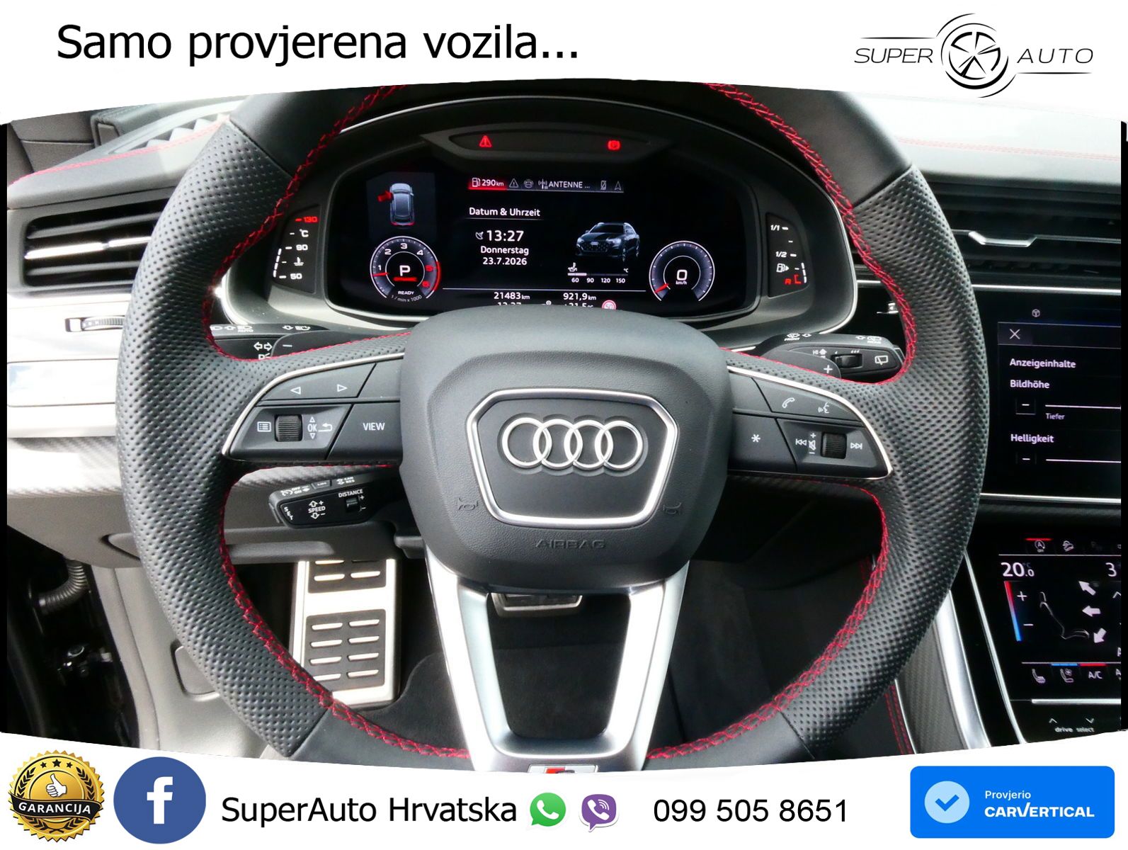 Audi Q8 50 TDI V6 (286 KS) quattro Tiptronic