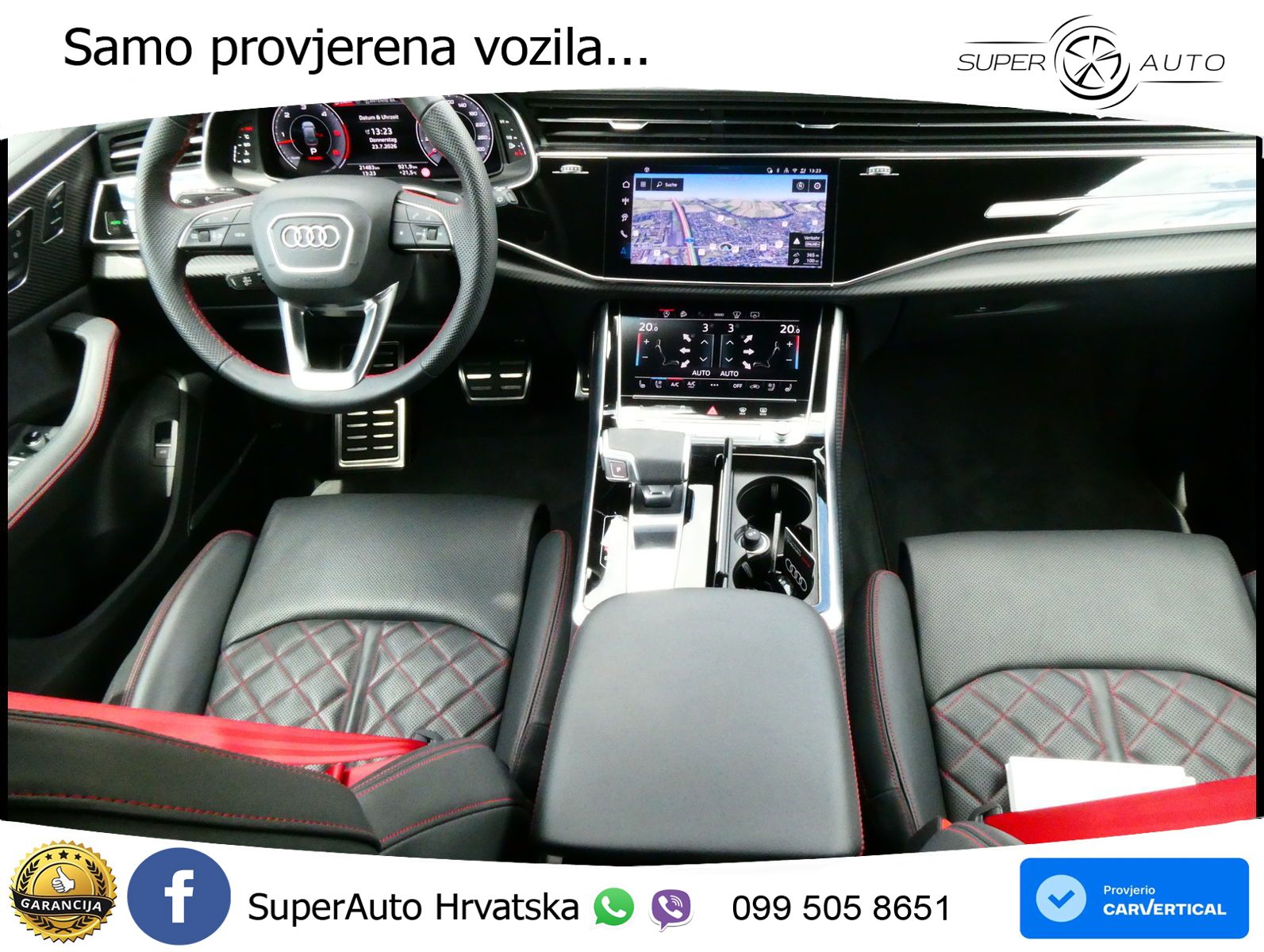 Audi Q8 50 TDI V6 (286 KS) quattro Tiptronic