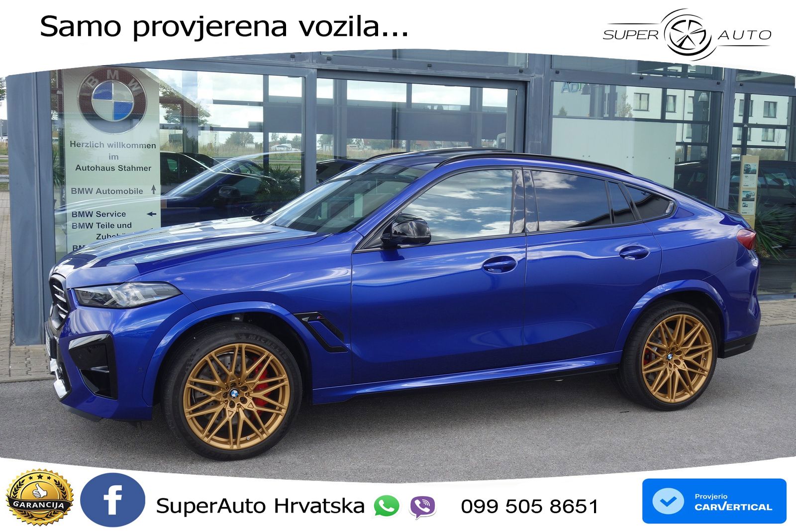 BMW X6 M Competition 4.4 V8 (625 KS) xDrive Steptronic LED+GR SJED+ACC