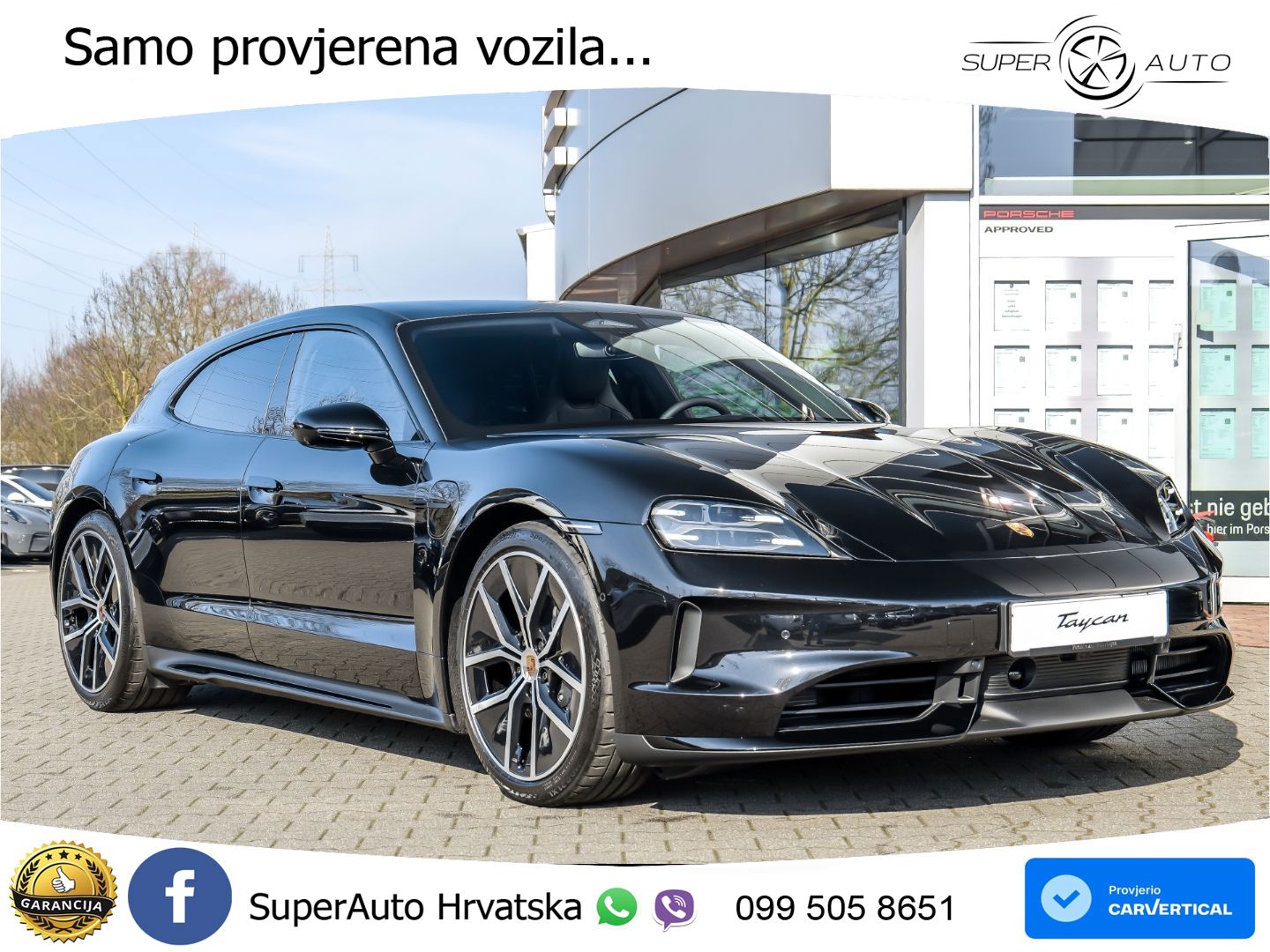 Porsche Taycan Sport Turismo 105 kWh (435 KS)