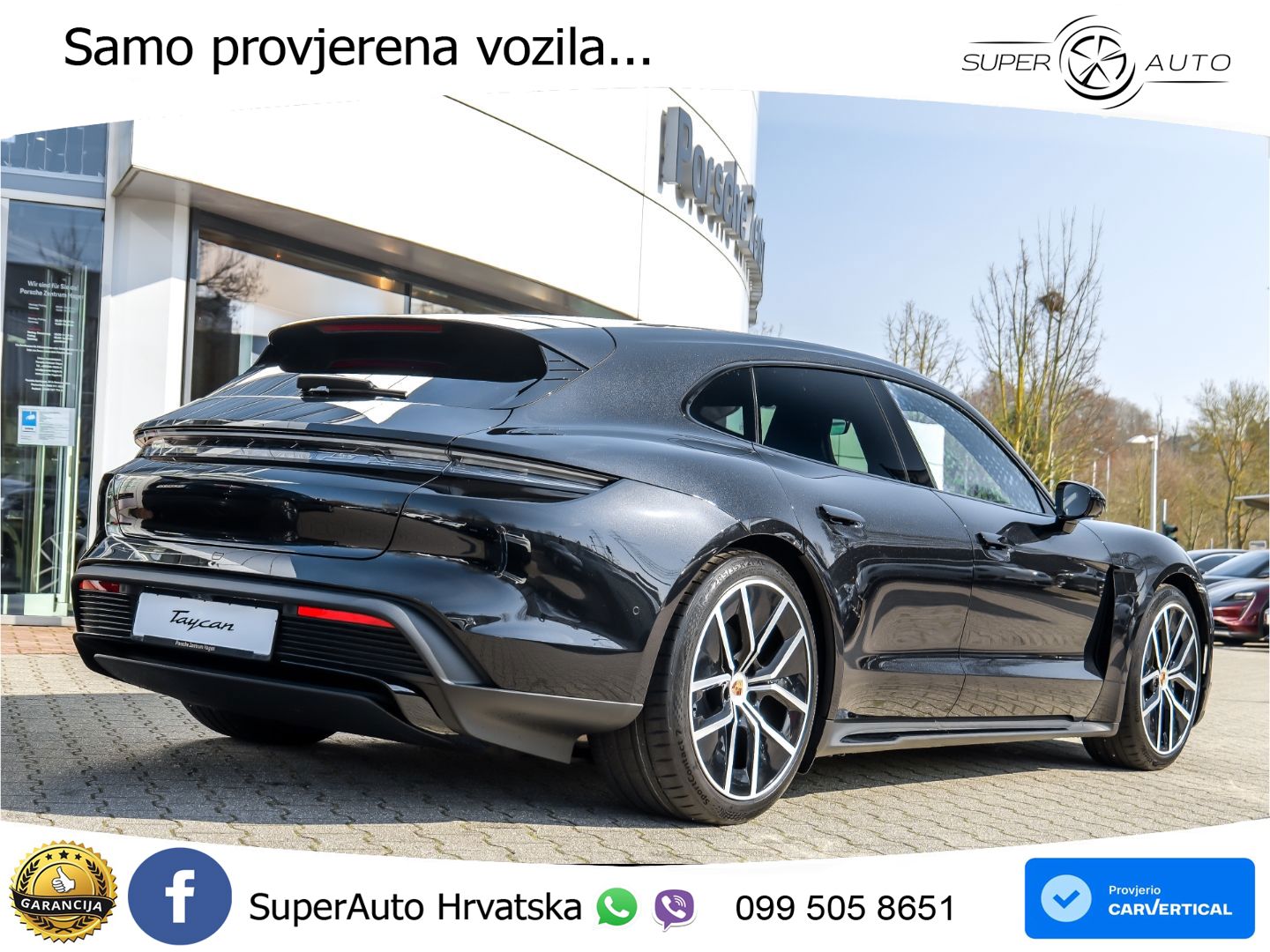 Porsche Taycan Sport Turismo 105 kWh (435 KS)