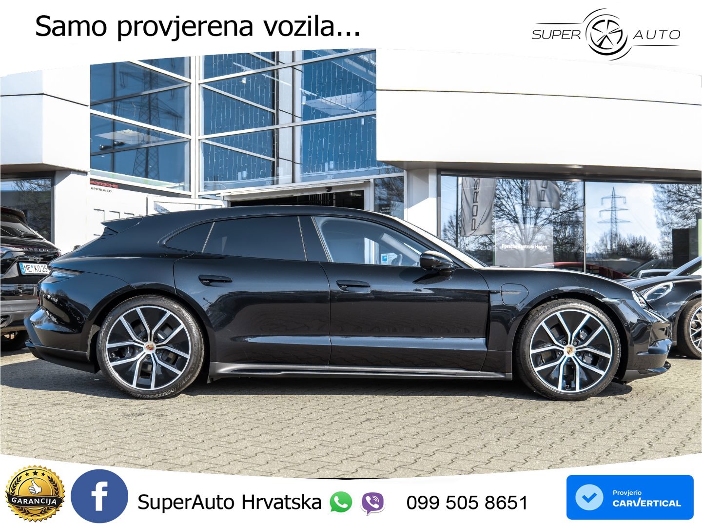 Porsche Taycan Sport Turismo 105 kWh (435 KS)