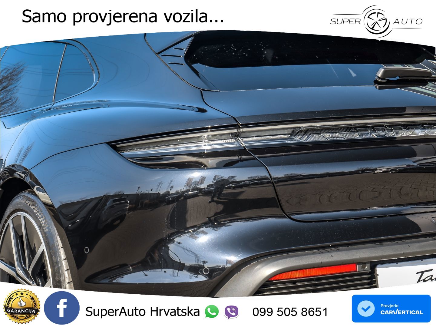 Porsche Taycan Sport Turismo 105 kWh (435 KS)