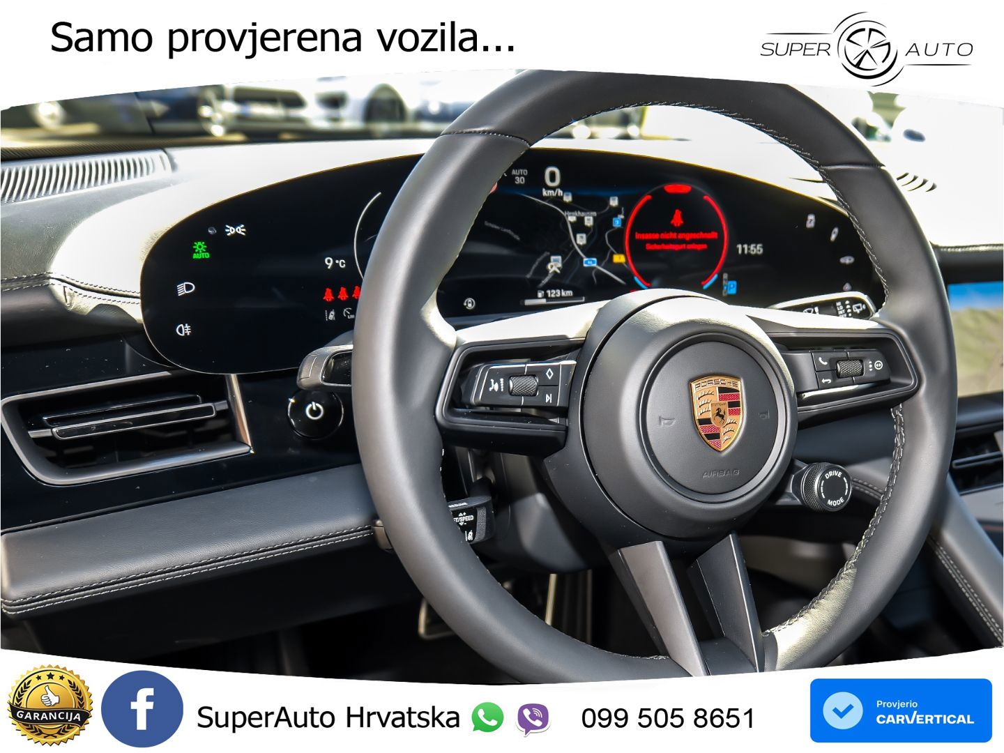 Porsche Taycan Sport Turismo 105 kWh (435 KS)