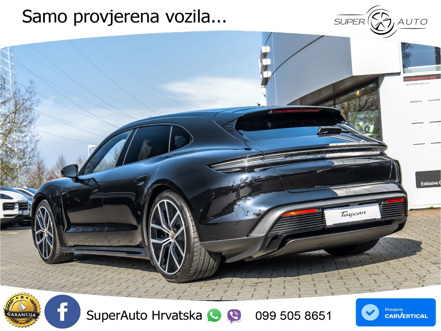Porsche Taycan Sport Turismo 105 kWh (435 KS)