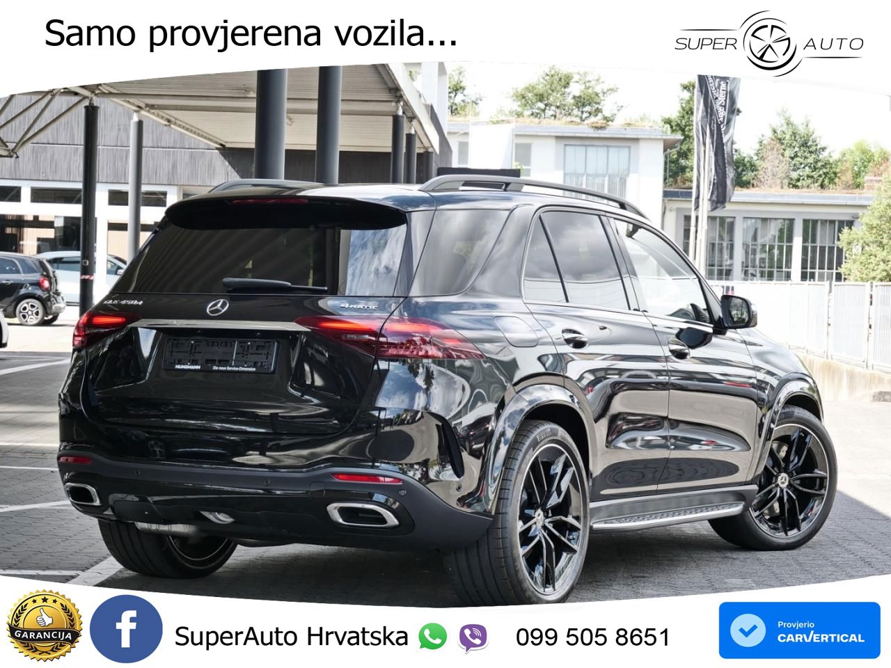 Mercedes GLE 450d (367 KS) EQ Boost 4MATIC 9G-TRONIC AMG LED+GR SJED+ACC