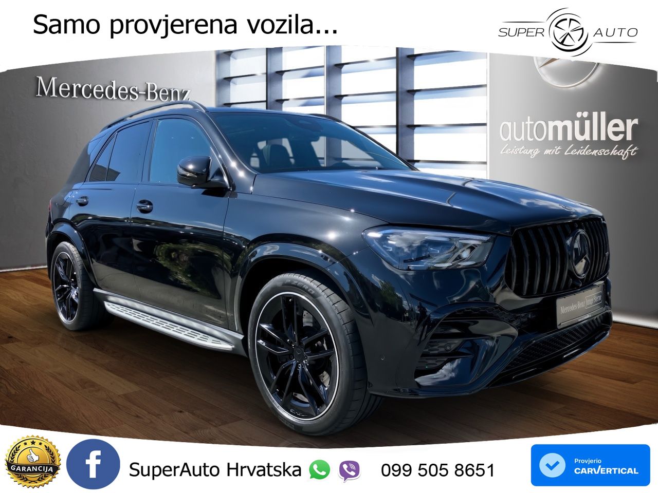 Mercedes GLE 450d (367 KS) EQ Boost 4MATIC 9G-TRONIC AMG ACC+HEAD+4xGR SJED+360+PANO