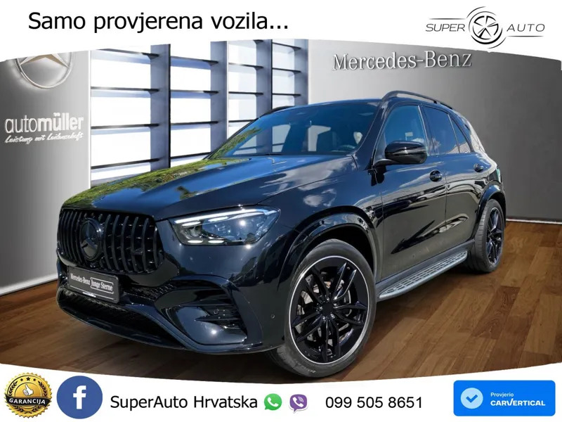Mercedes GLE 450d (367 KS) EQ Boost 4MATIC 9G-TRONIC AMG ACC+HEAD+4xGR SJED+360+PANO