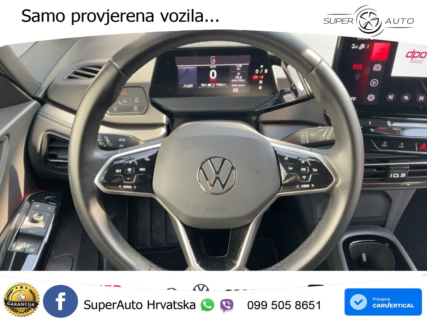 Volkswagen ID.3 Pro 62 kWh (204 KS) LED+ACC