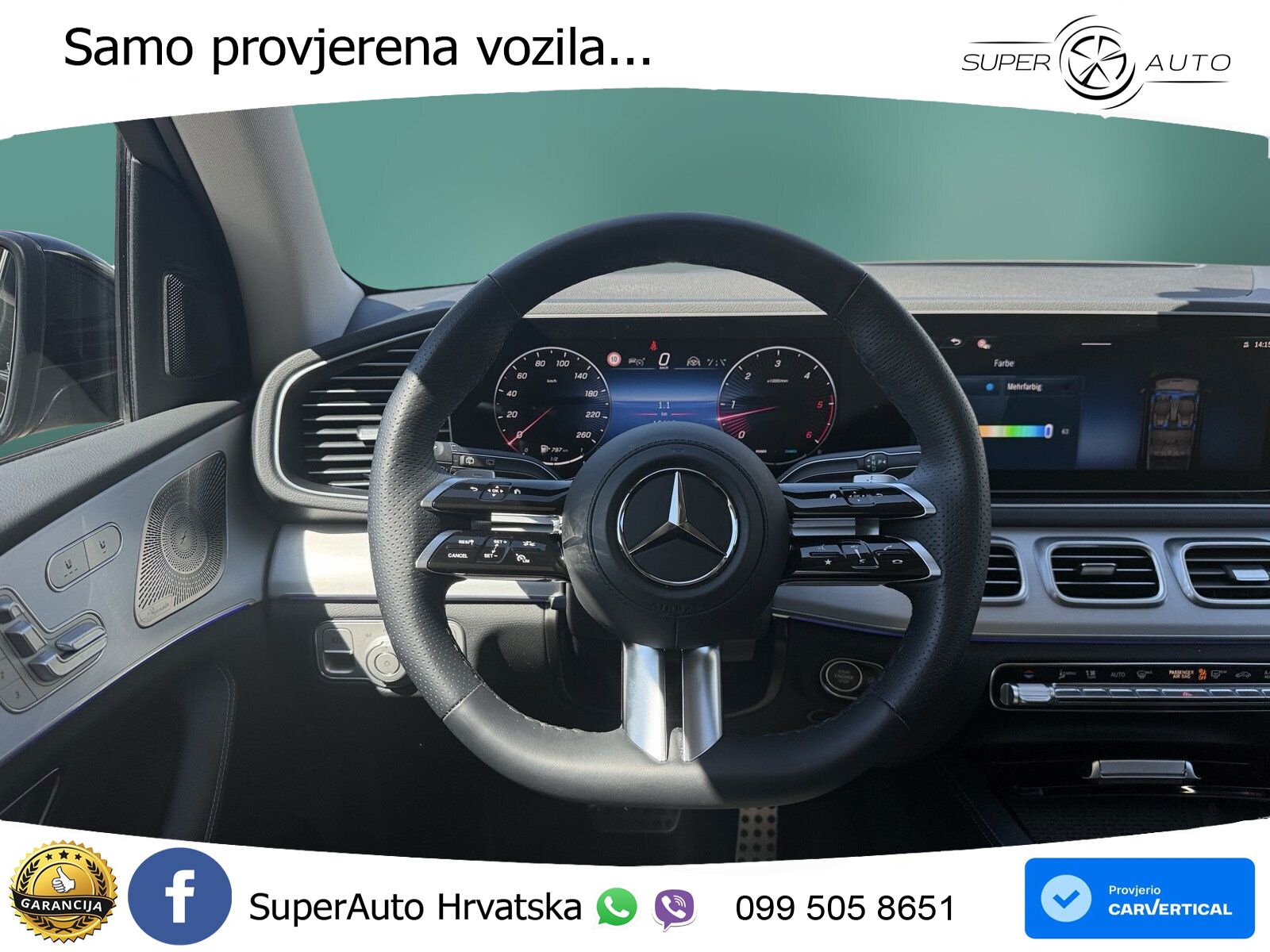 Mercedes GLE 300d (269 KS) EQ Boost 4MATIC 9G-TRONIC AMG LED+GR SJED+ACC