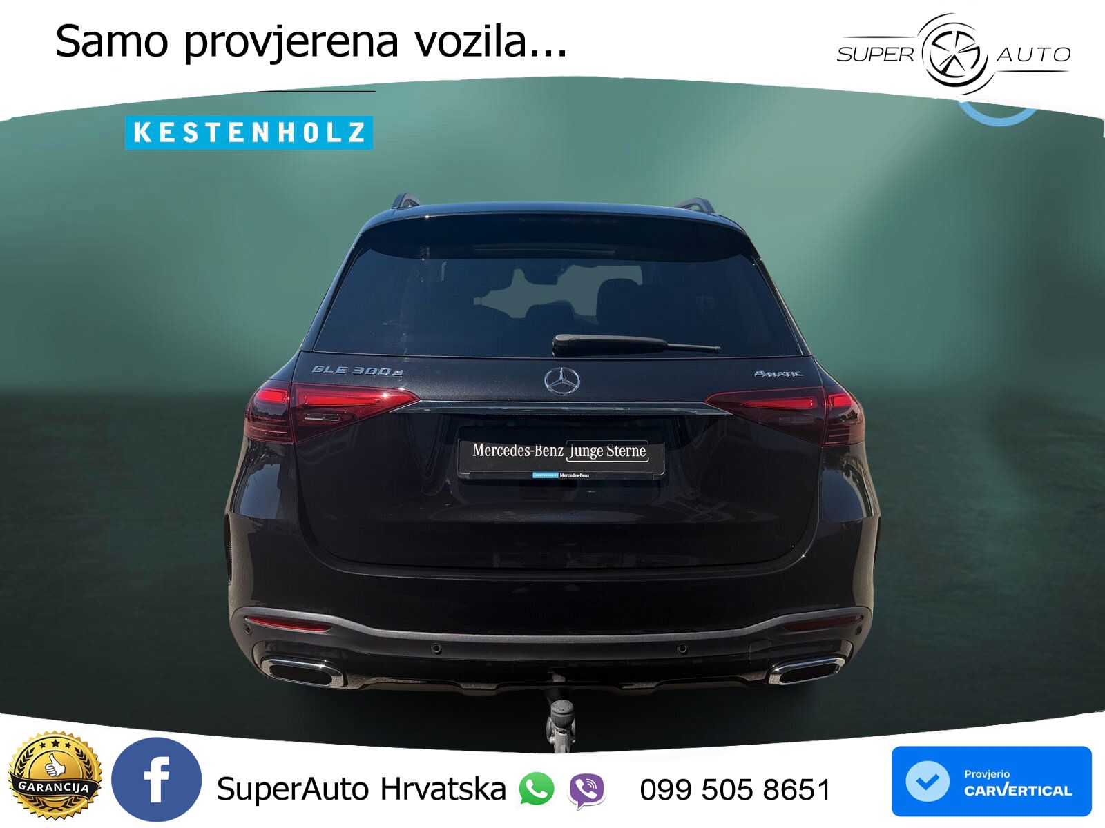 Mercedes GLE 300d (269 KS) EQ Boost 4MATIC 9G-TRONIC AMG LED+GR SJED+ACC