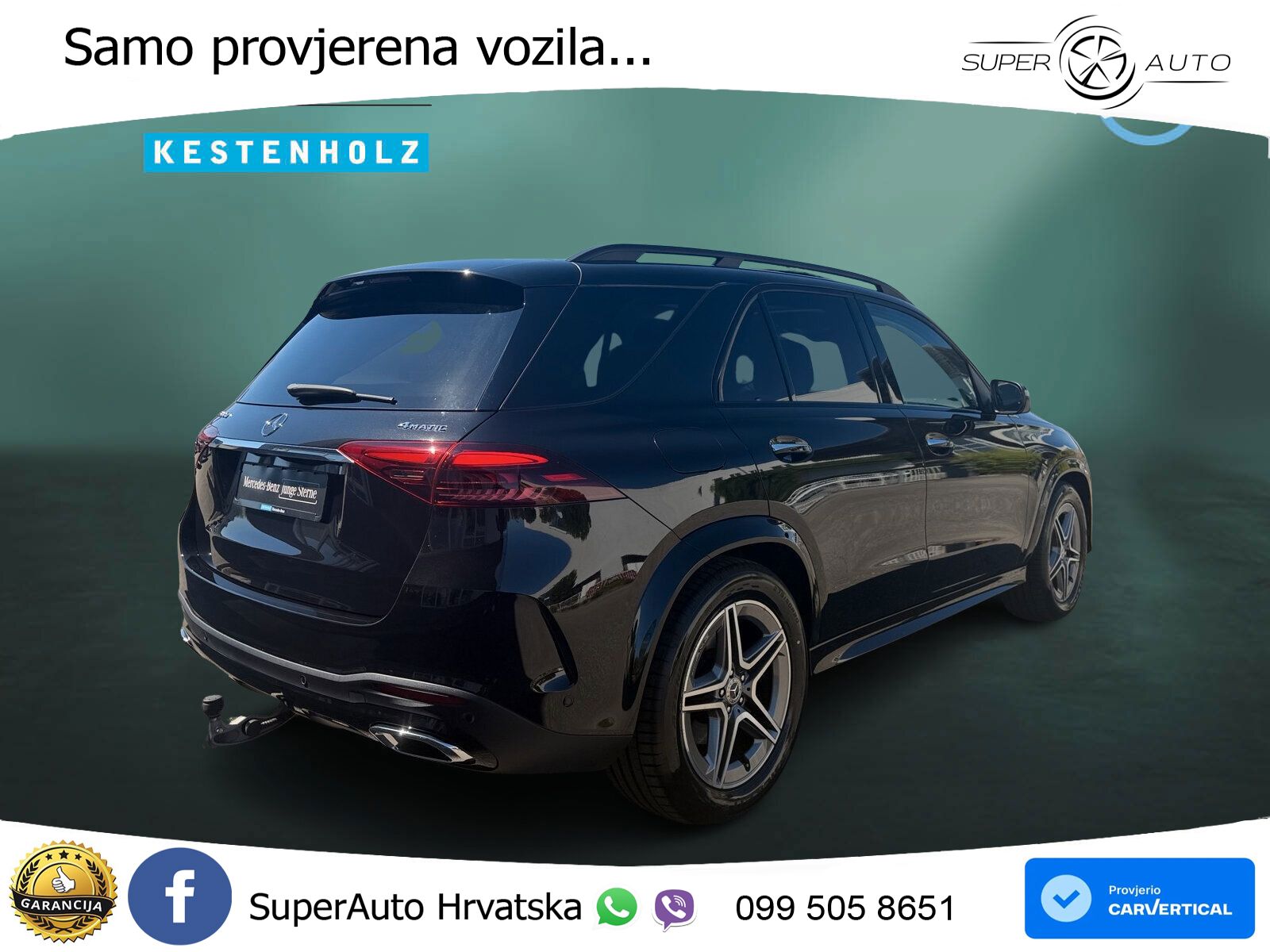 Mercedes GLE 300d (269 KS) EQ Boost 4MATIC 9G-TRONIC AMG LED+GR SJED+ACC