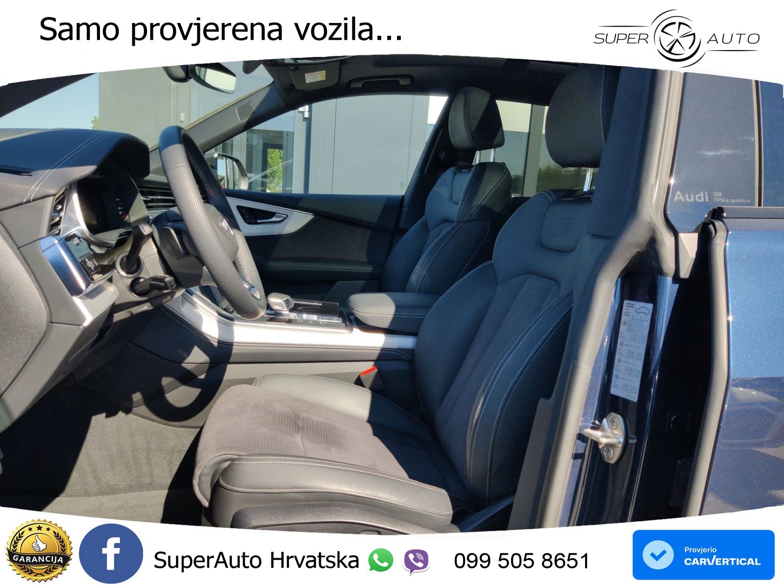 Audi Q8 60 TFSIe V6 (490 KS) quattro Tiptronic