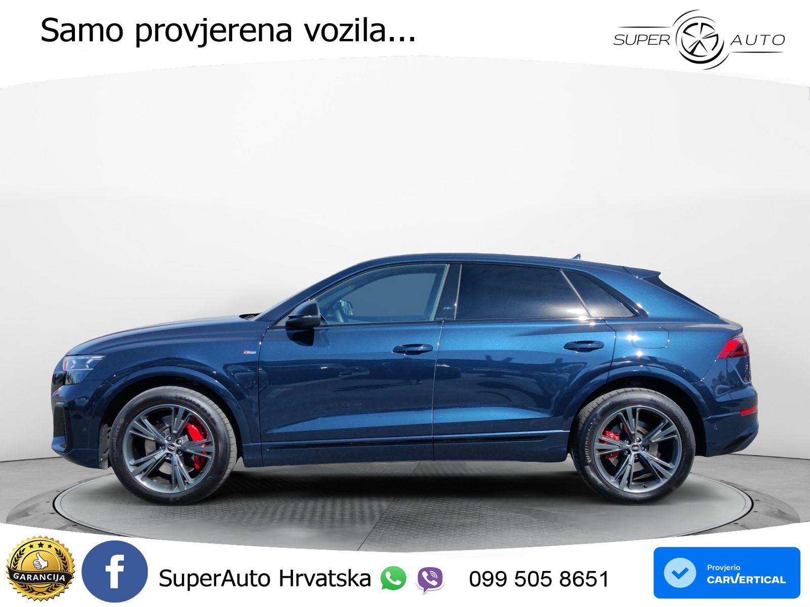 Audi Q8 60 TFSIe V6 (490 KS) quattro Tiptronic