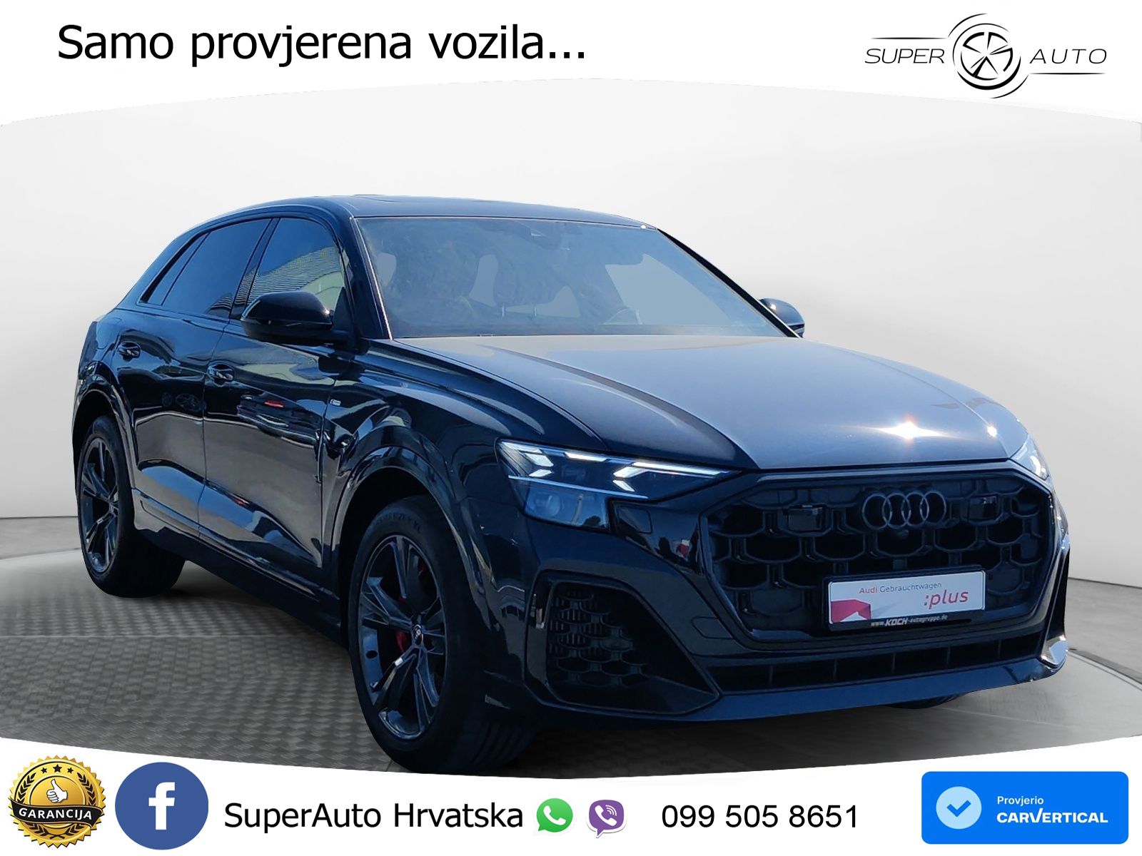 Audi Q8 60 TFSIe V6 (490 KS) quattro Tiptronic