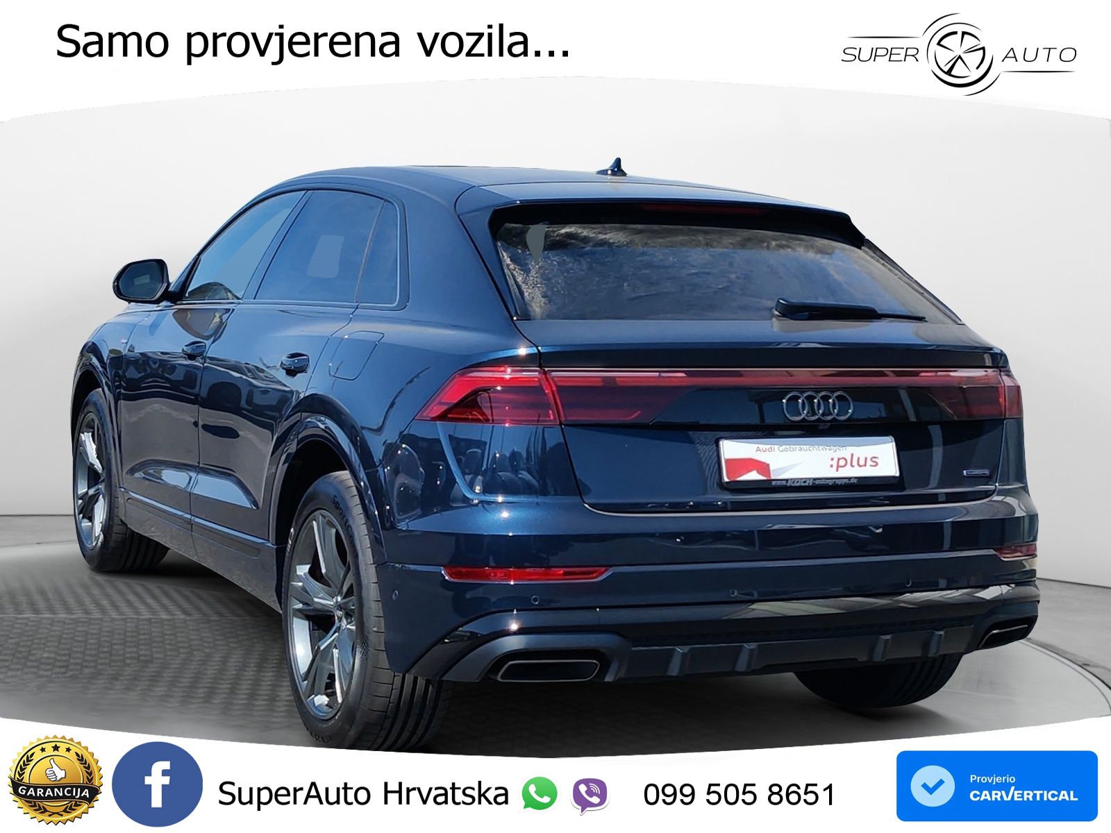 Audi Q8 60 TFSIe V6 (490 KS) quattro Tiptronic