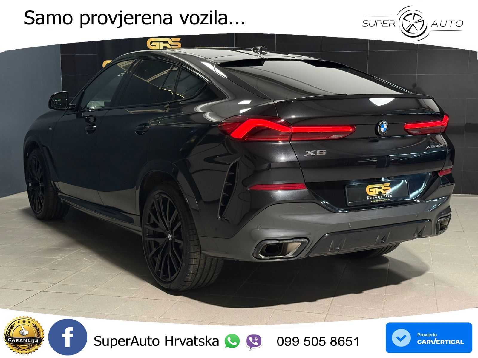 BMW X6 30d (298 KS) xDrive Steptronic M Sport LED+GR SJED+ACC