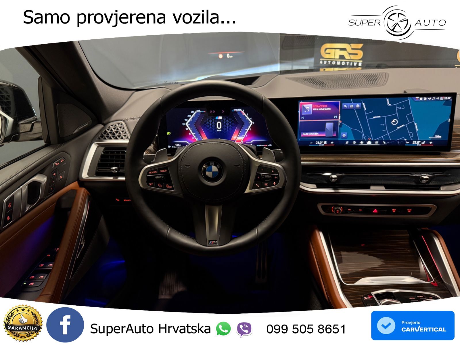 BMW X6 30d (298 KS) xDrive Steptronic M Sport LED+GR SJED+ACC