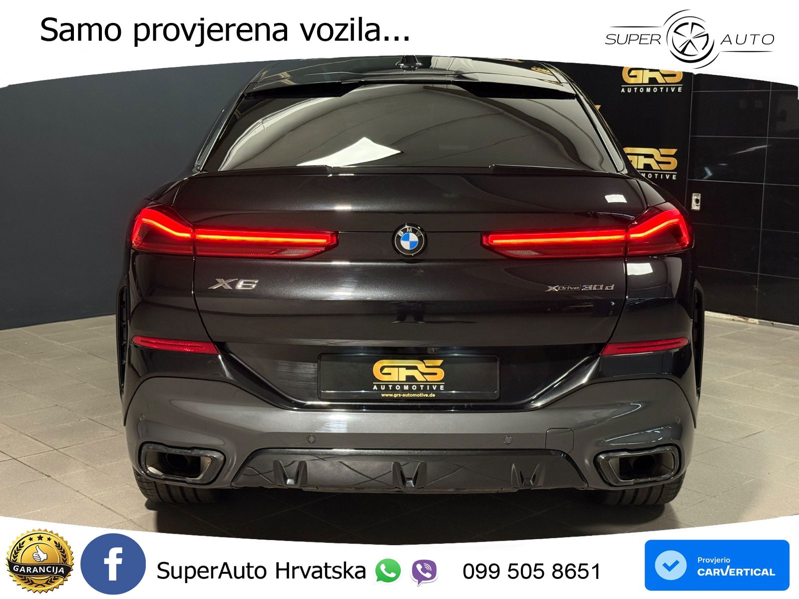 BMW X6 30d (298 KS) xDrive Steptronic M Sport LED+GR SJED+ACC