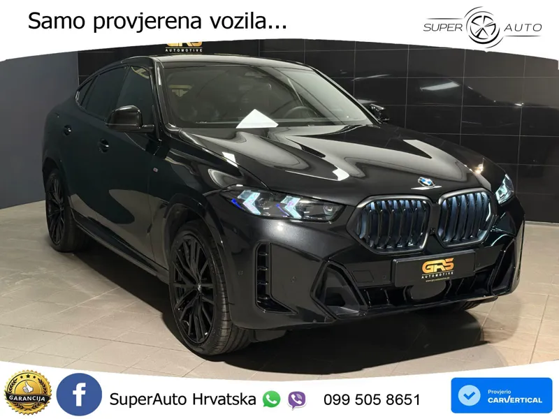BMW X6 30d (298 KS) xDrive Steptronic M Sport LED+GR SJED+ACC