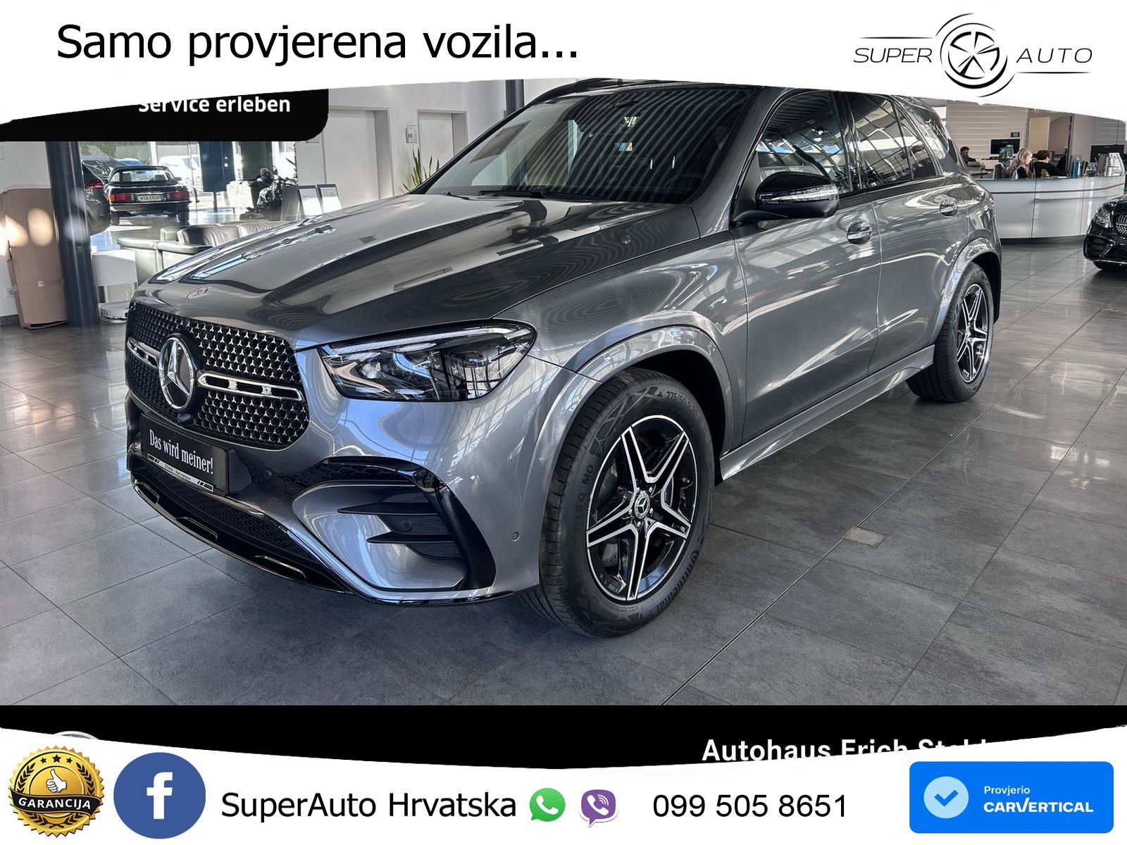 Mercedes GLE 450d (367 KS) EQ Boost 4MATIC 9G-TRONIC AMG LED+GR SJED+ACC
