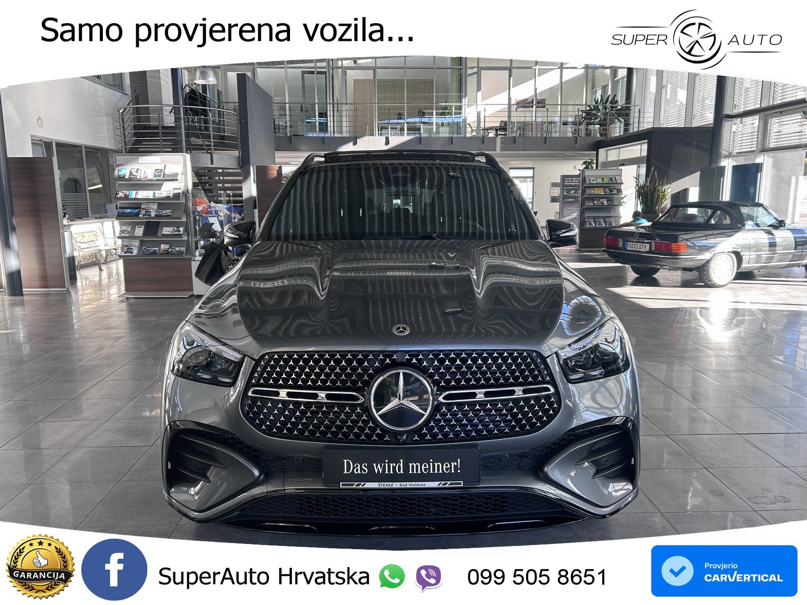 Mercedes GLE 450d (367 KS) EQ Boost 4MATIC 9G-TRONIC AMG LED+GR SJED+ACC