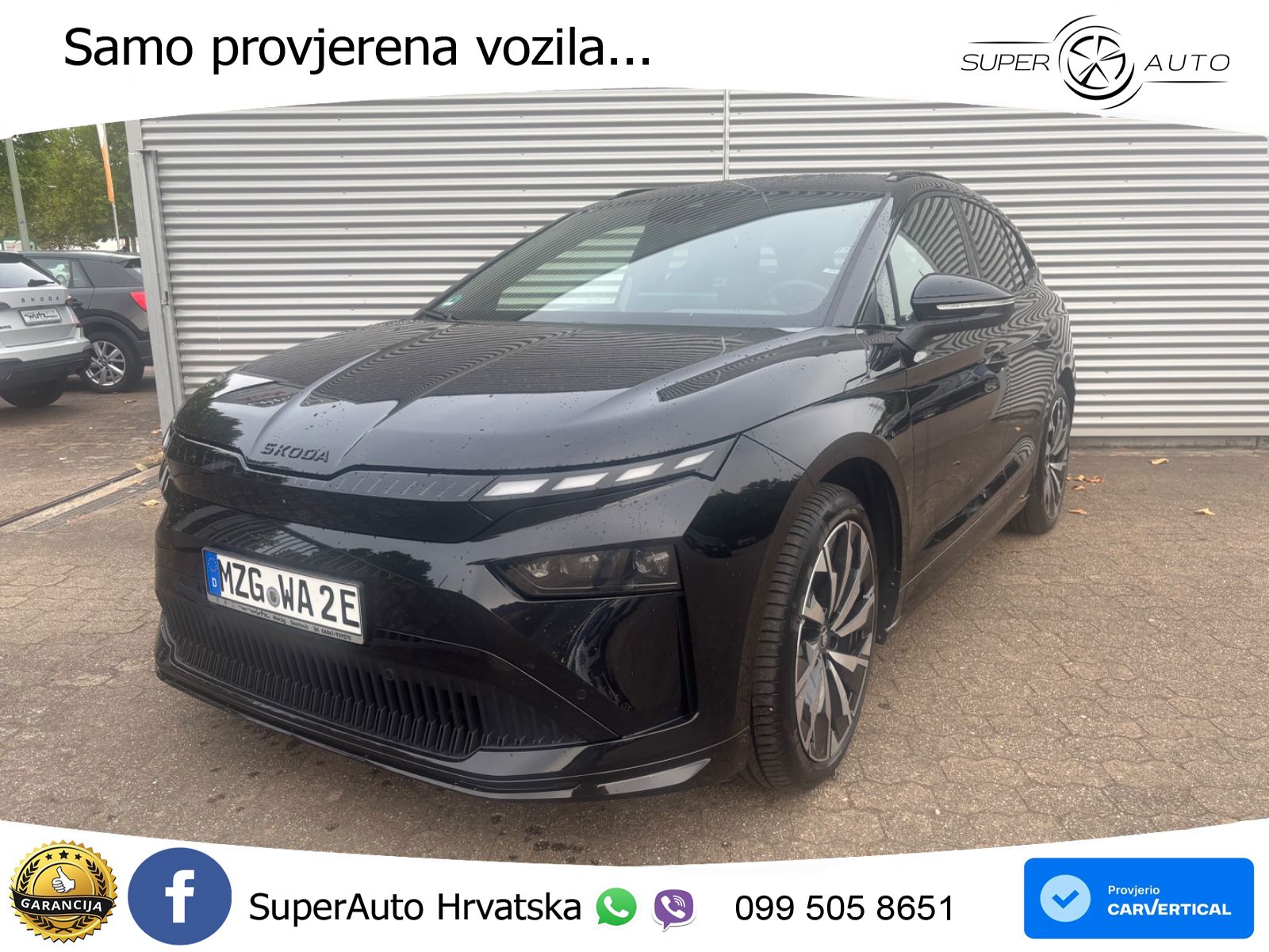 Škoda Enyaq 85 82 kWh (286 KS) SportLine LED+GR SJED+ACC