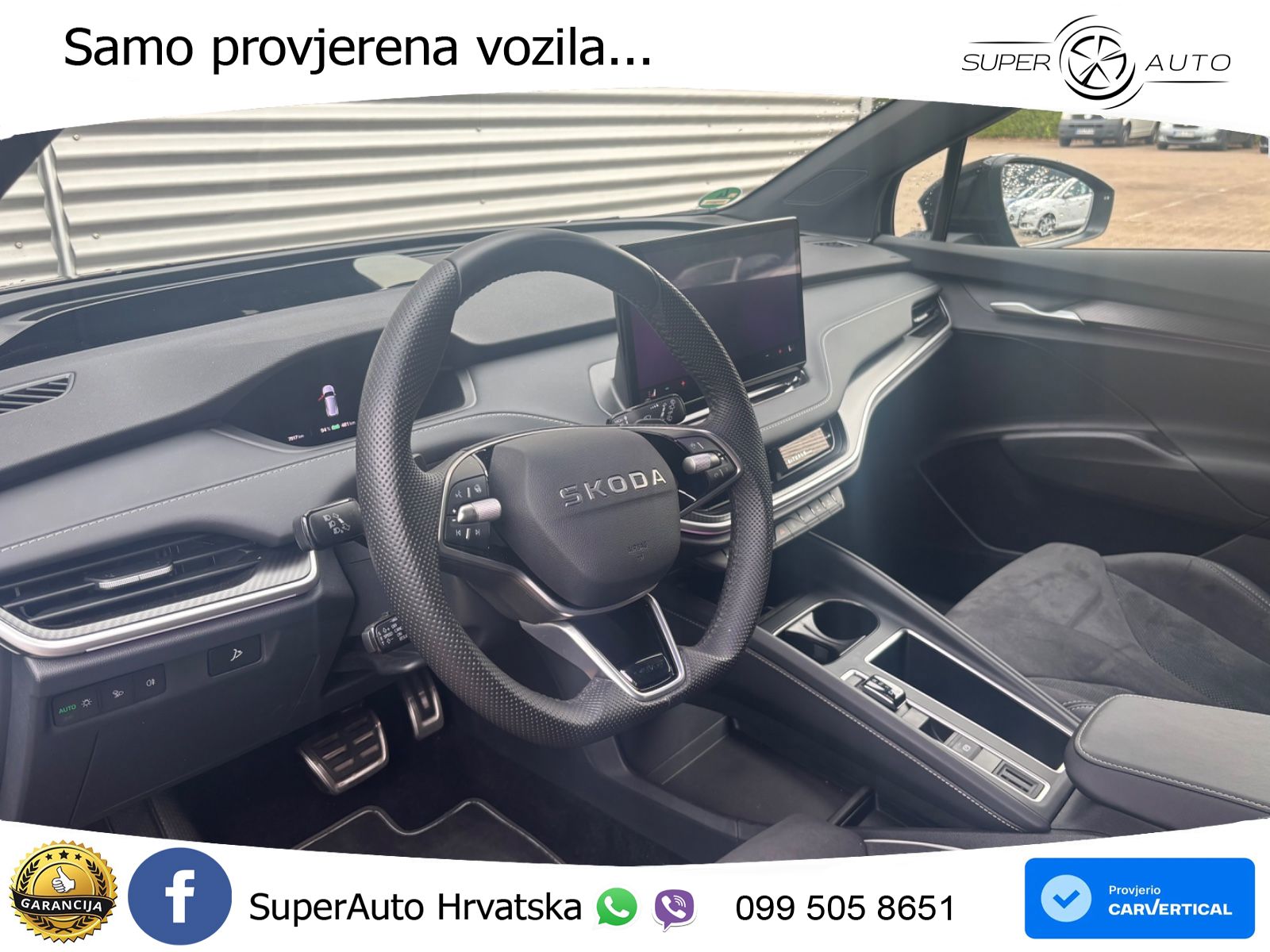 Škoda Enyaq 85 82 kWh (286 KS) SportLine LED+GR SJED+ACC