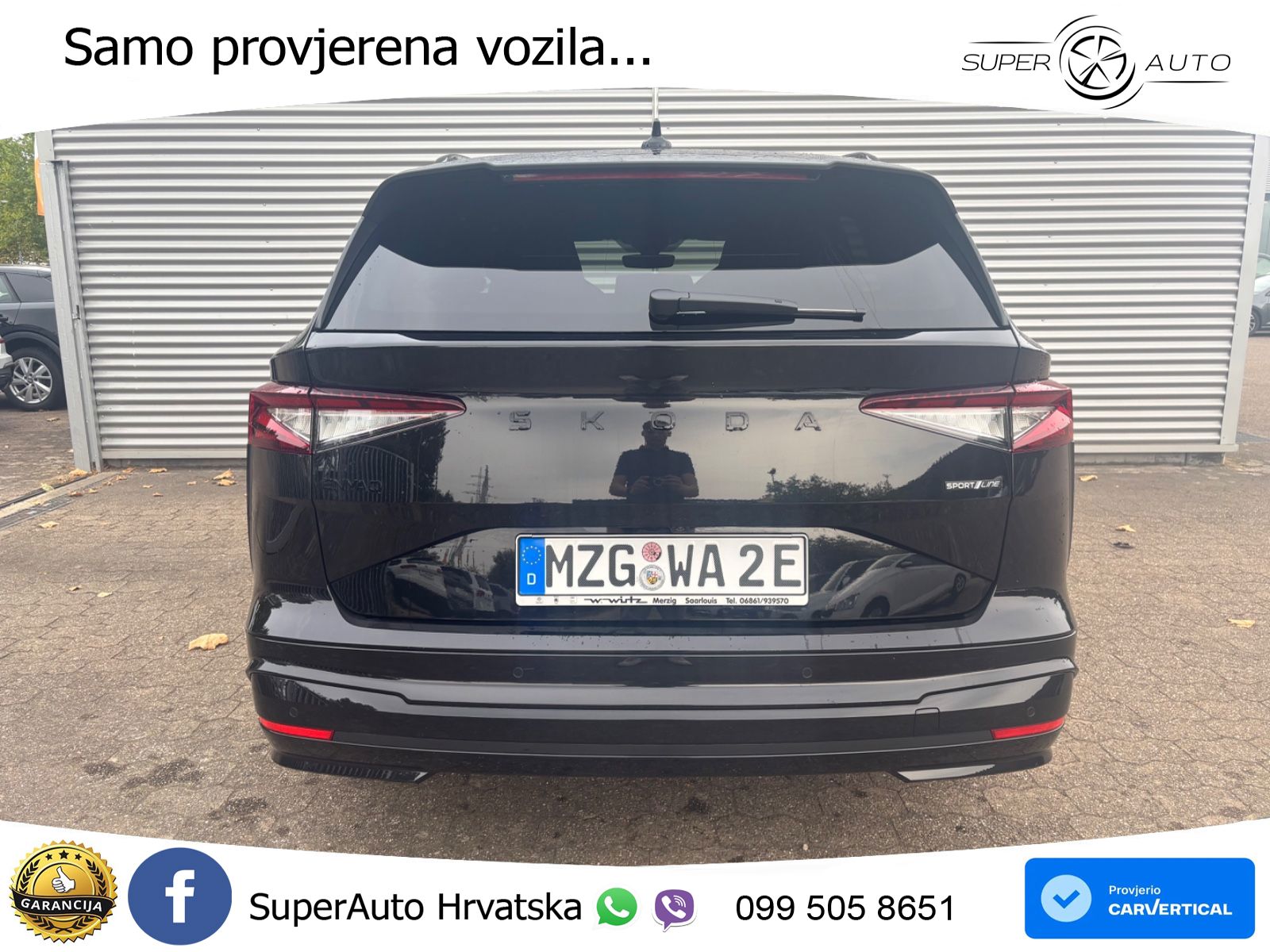Škoda Enyaq 85 82 kWh (286 KS) SportLine LED+GR SJED+ACC