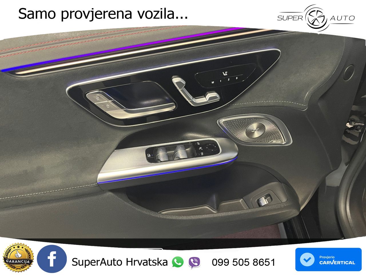 Mercedes EQE AMG 43 100 kWh (476 KS) 4MATIC ZRAČNI+ACC+GR SJED+360+PANO
