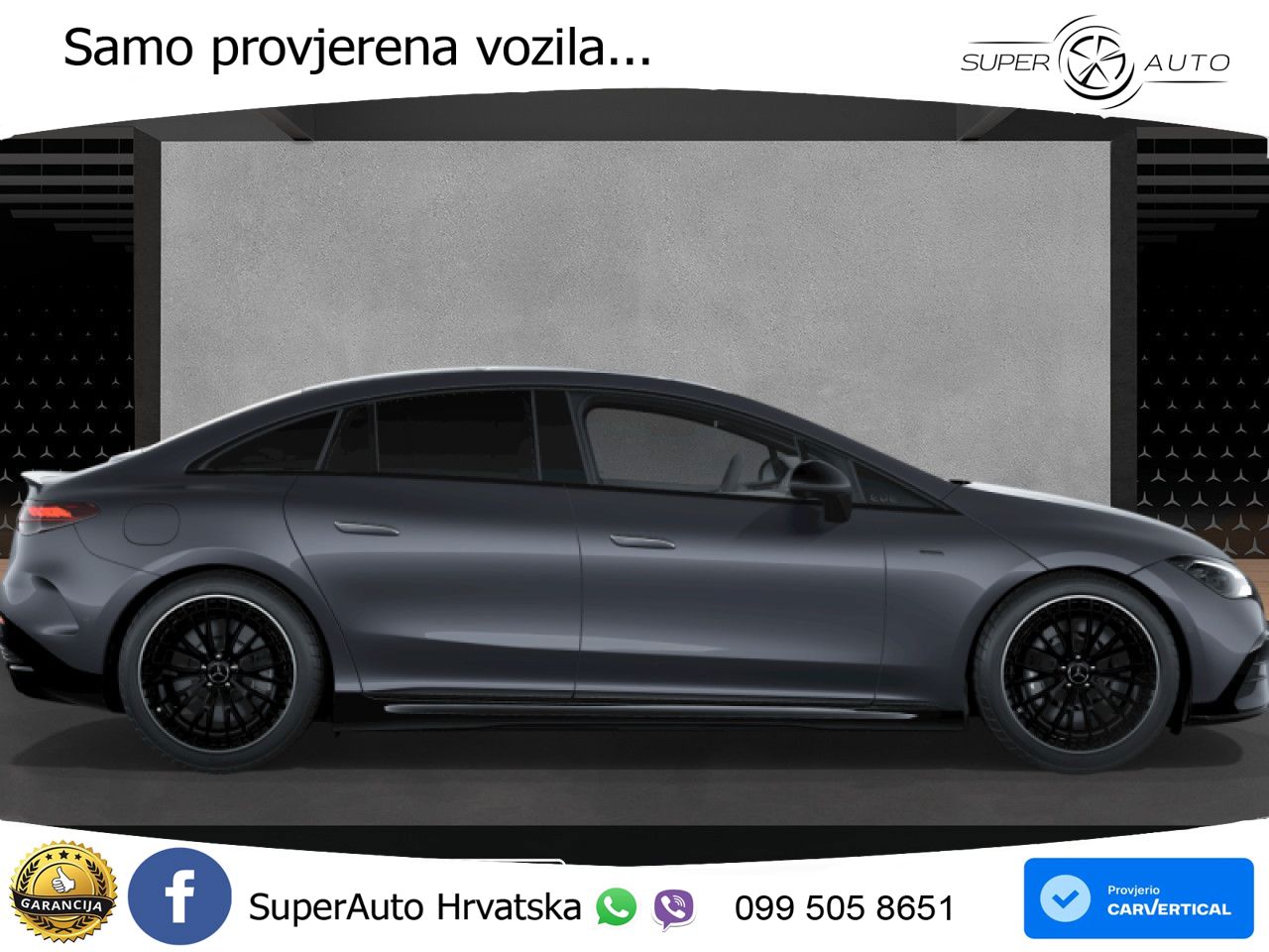 Mercedes EQE AMG 43 100 kWh (476 KS) 4MATIC ZRAČNI+ACC+GR SJED+360+PANO