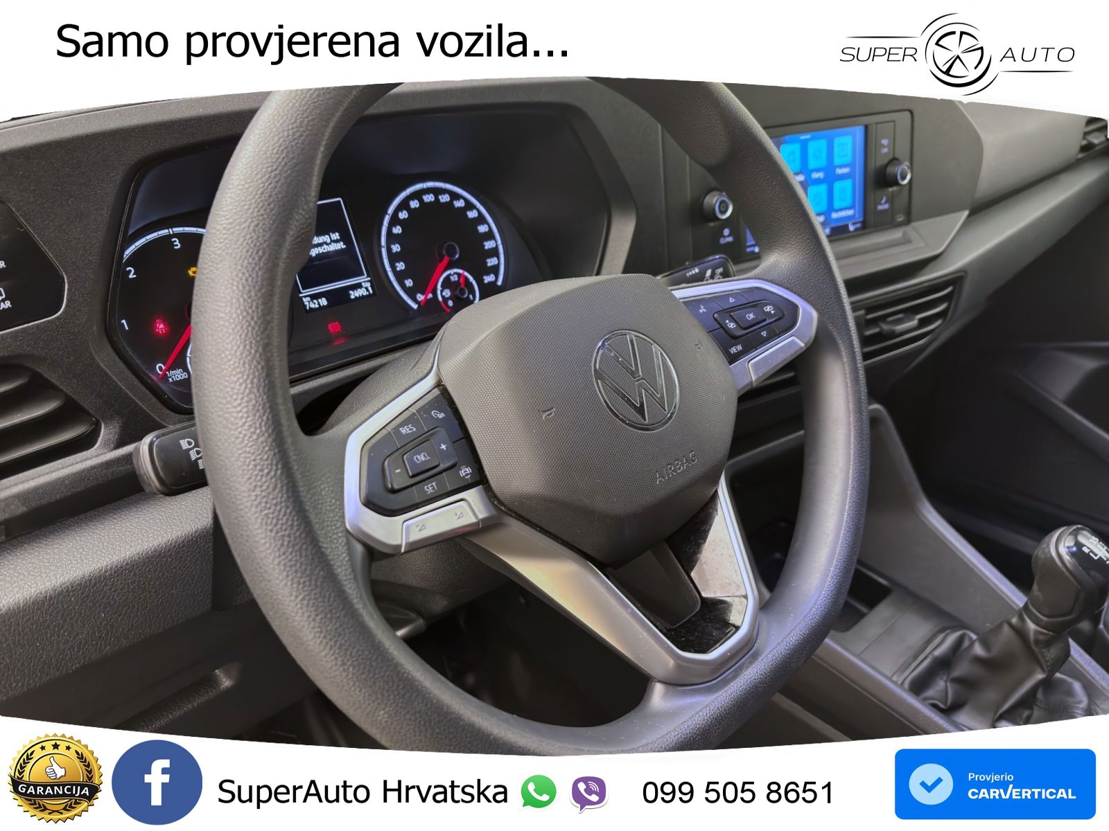 VW Caddy 75 KS