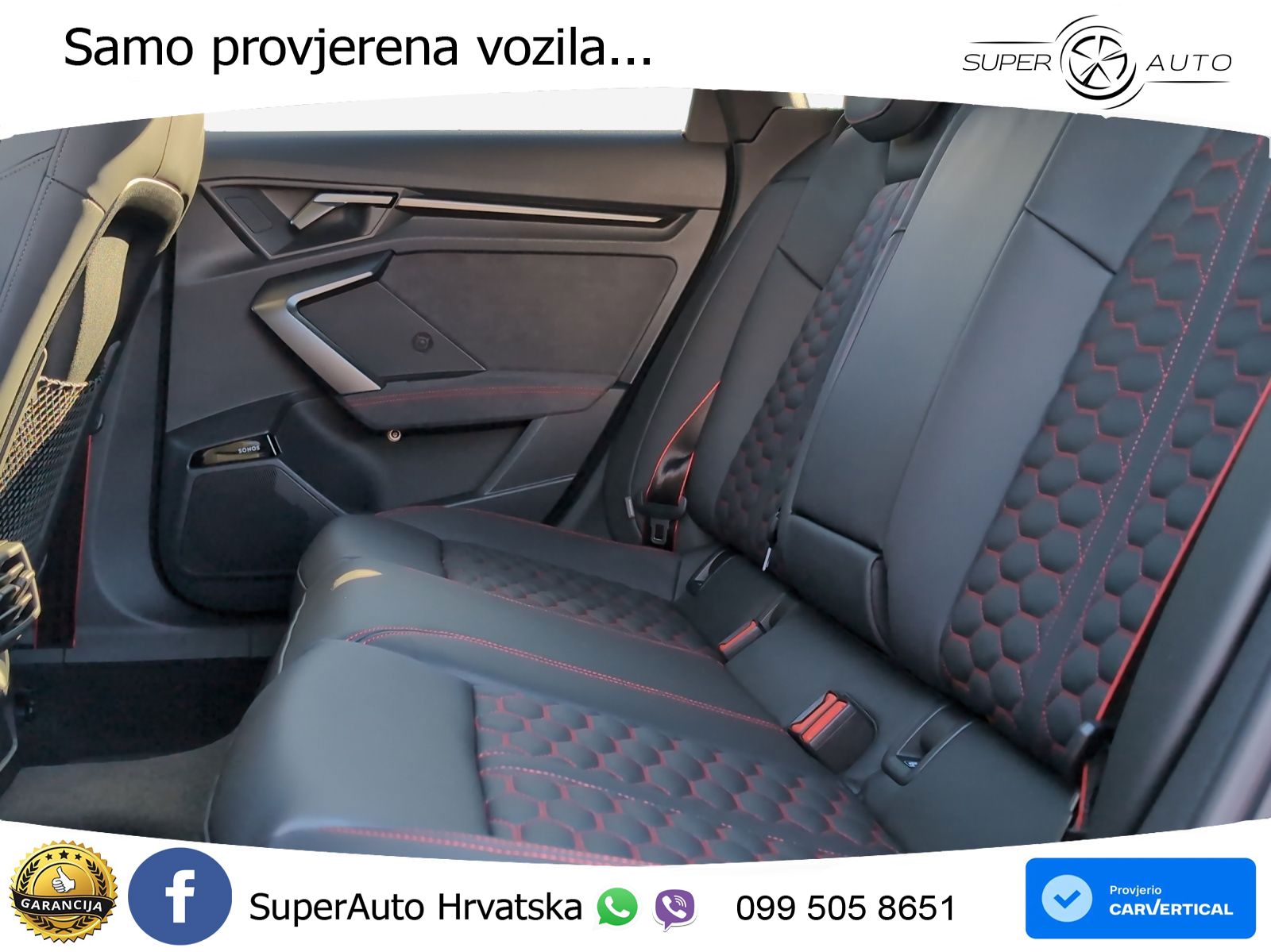 Audi RS3 Sedan 2.5 TFSI (400 KS) quattro S tronic LED+GR SJED+ACC