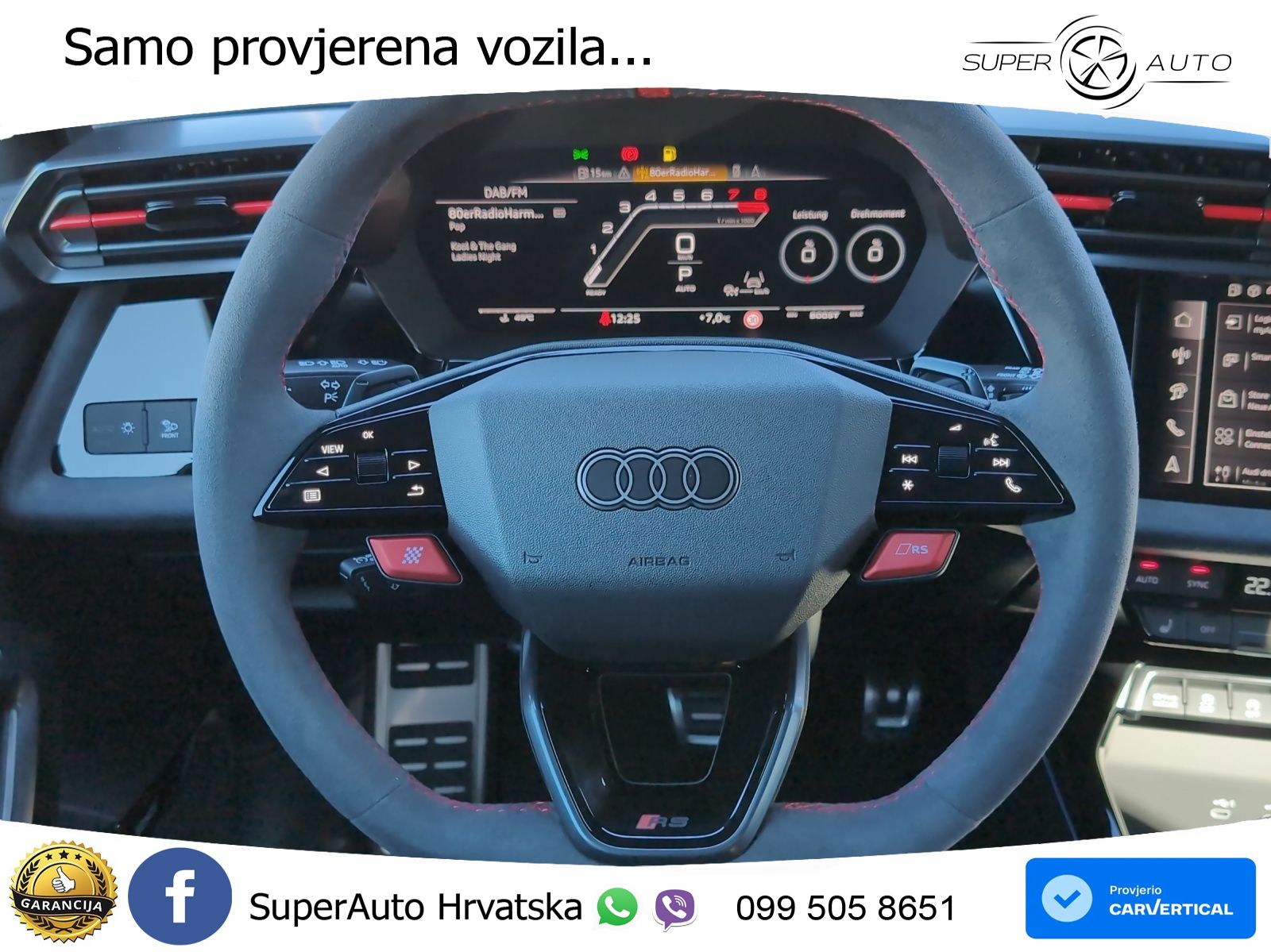 Audi RS3 Sedan 2.5 TFSI (400 KS) quattro S tronic LED+GR SJED+ACC