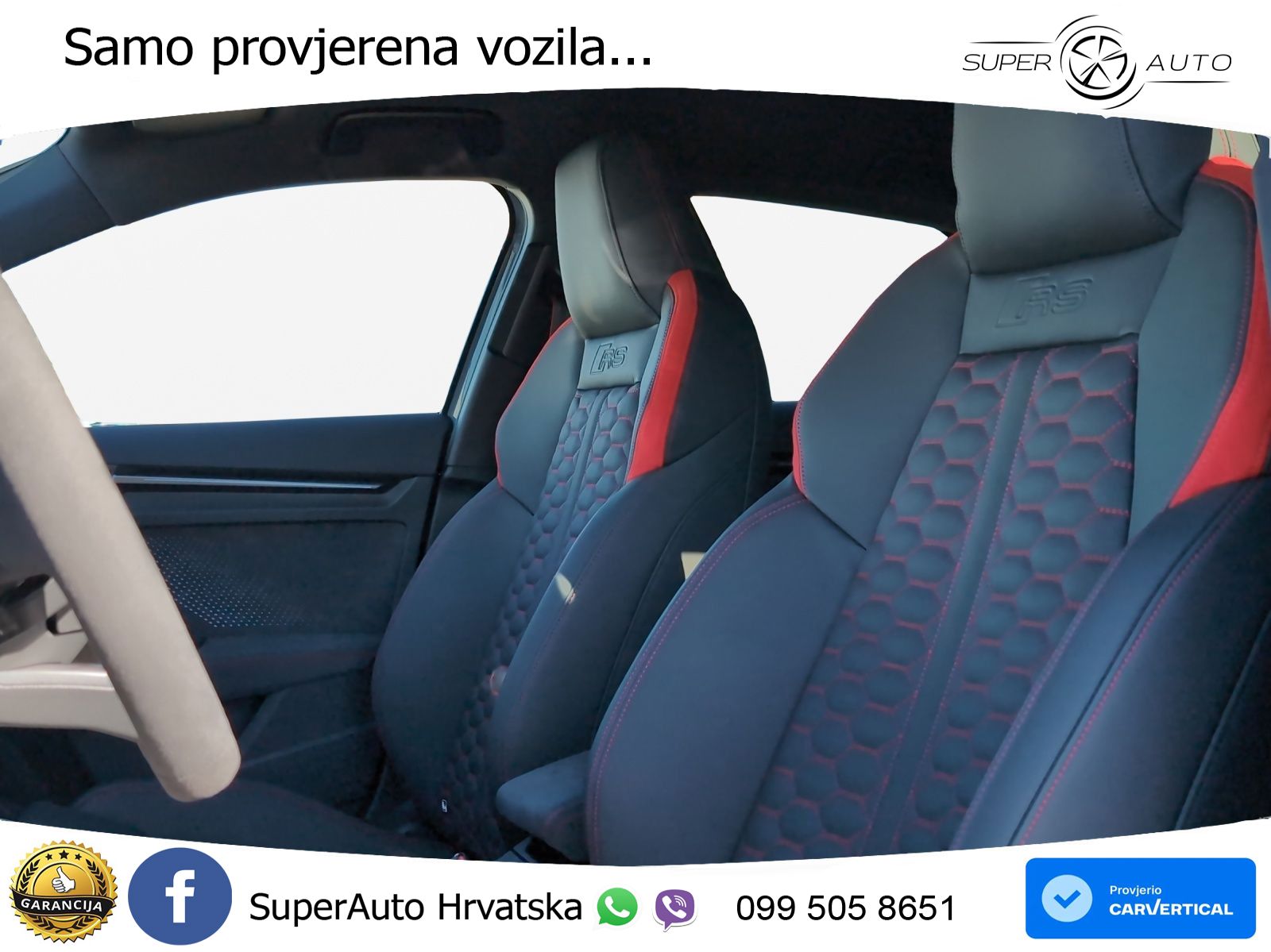 Audi RS3 Sedan 2.5 TFSI (400 KS) quattro S tronic LED+GR SJED+ACC