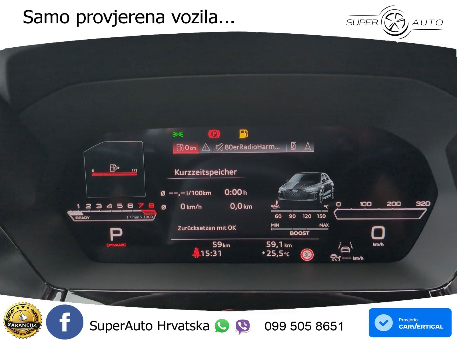 Audi RS3 Sedan 2.5 TFSI (400 KS) quattro S tronic LED+GR SJED+ACC
