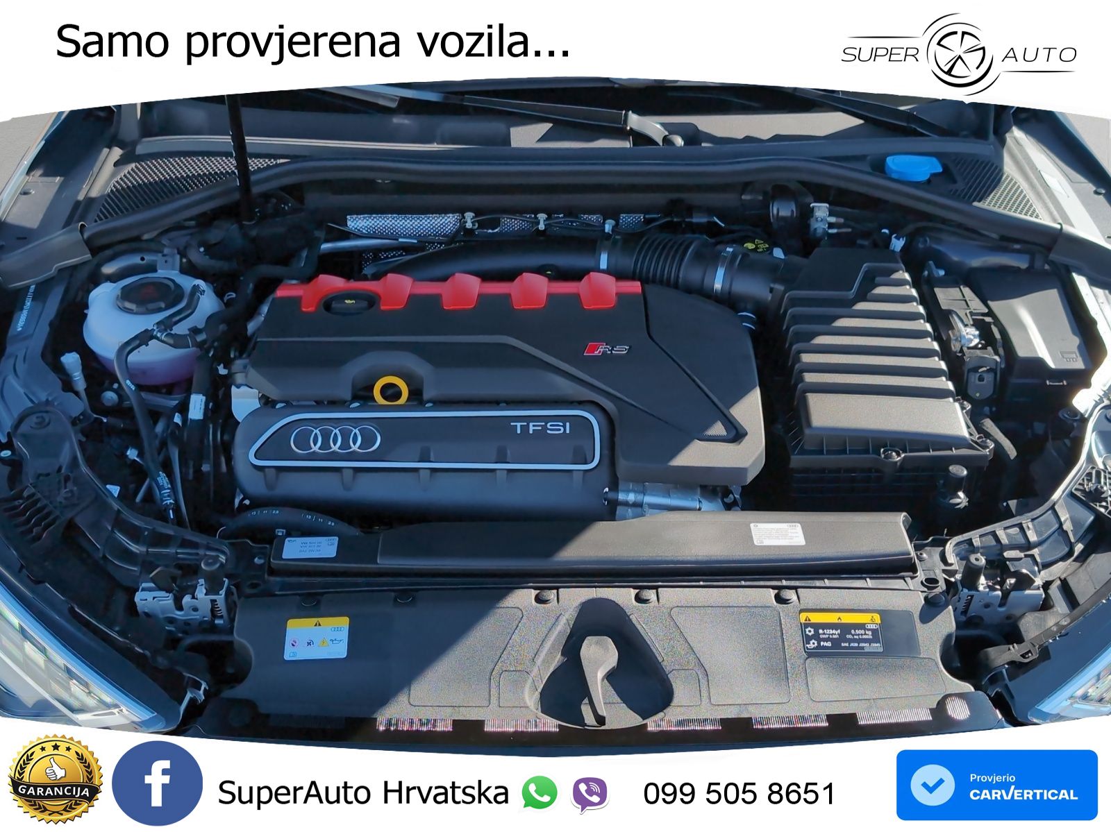 Audi RS3 Sedan 2.5 TFSI (400 KS) quattro S tronic LED+GR SJED+ACC